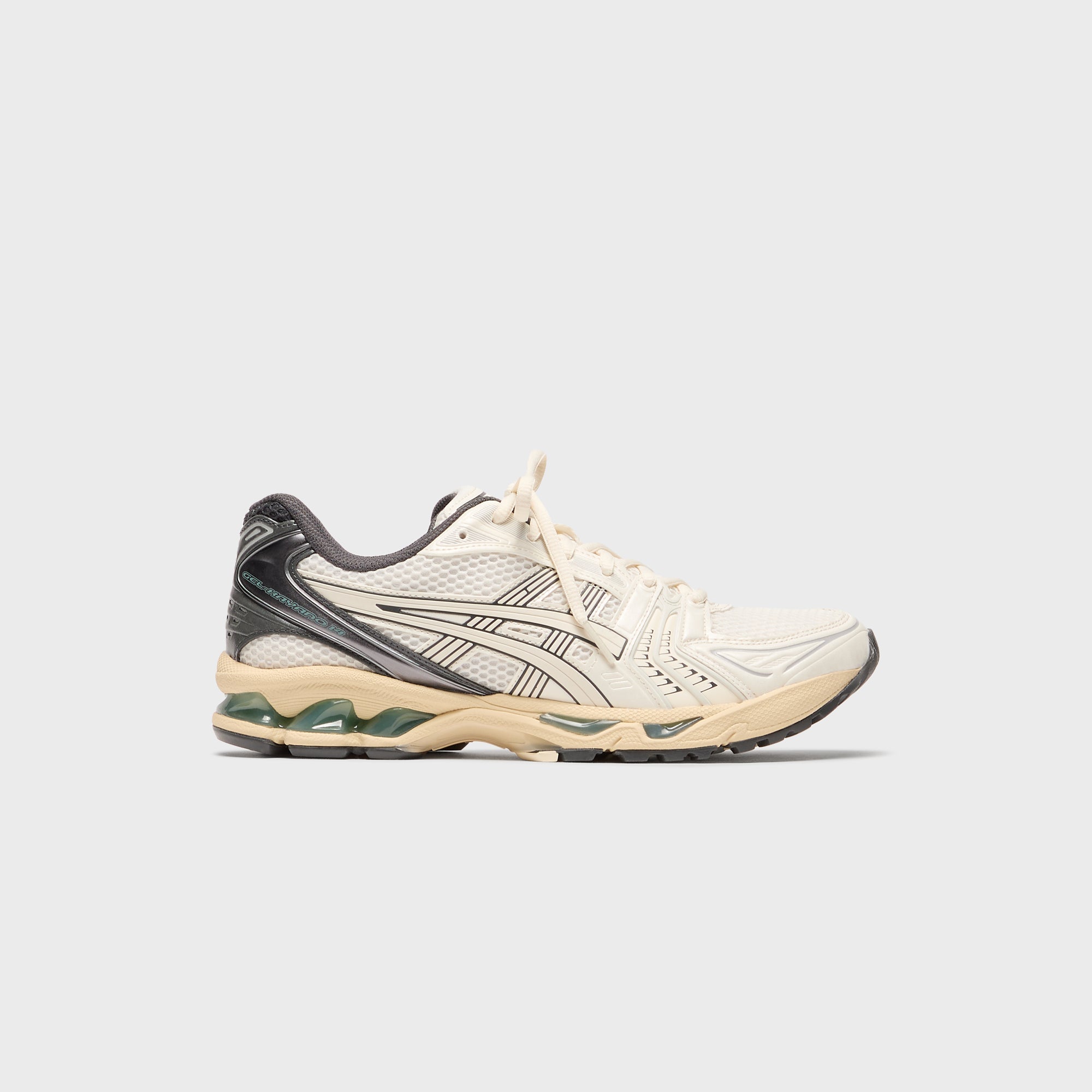 ASICS GEL-KAYANO 14 - Cream / Obsidian Grey – Kith