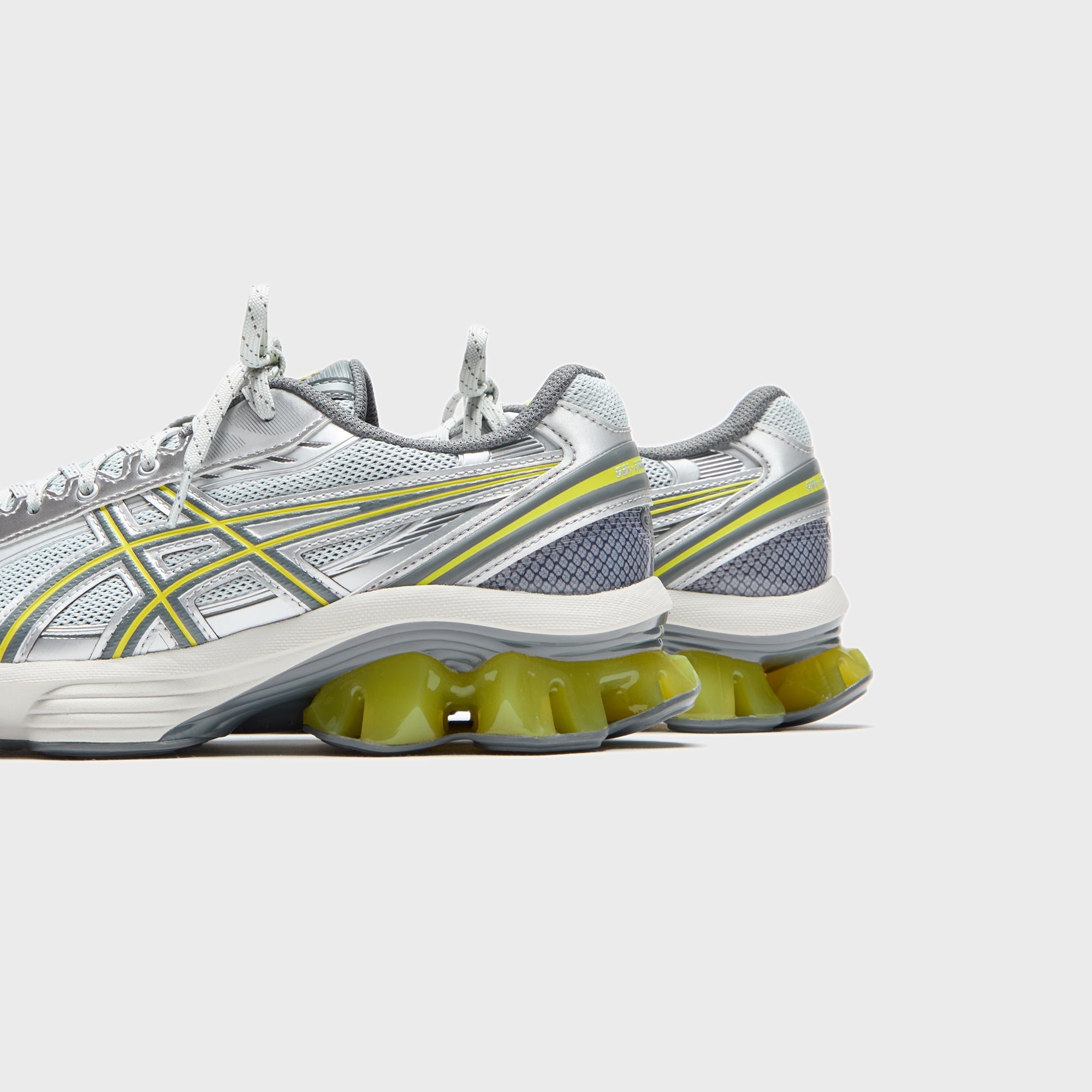 ASICS GEL KINETIC FLUENT グレー nyc kith ASICS Gel-Kinetic Fluent - Glacier Grey / Steel Grey – Kith