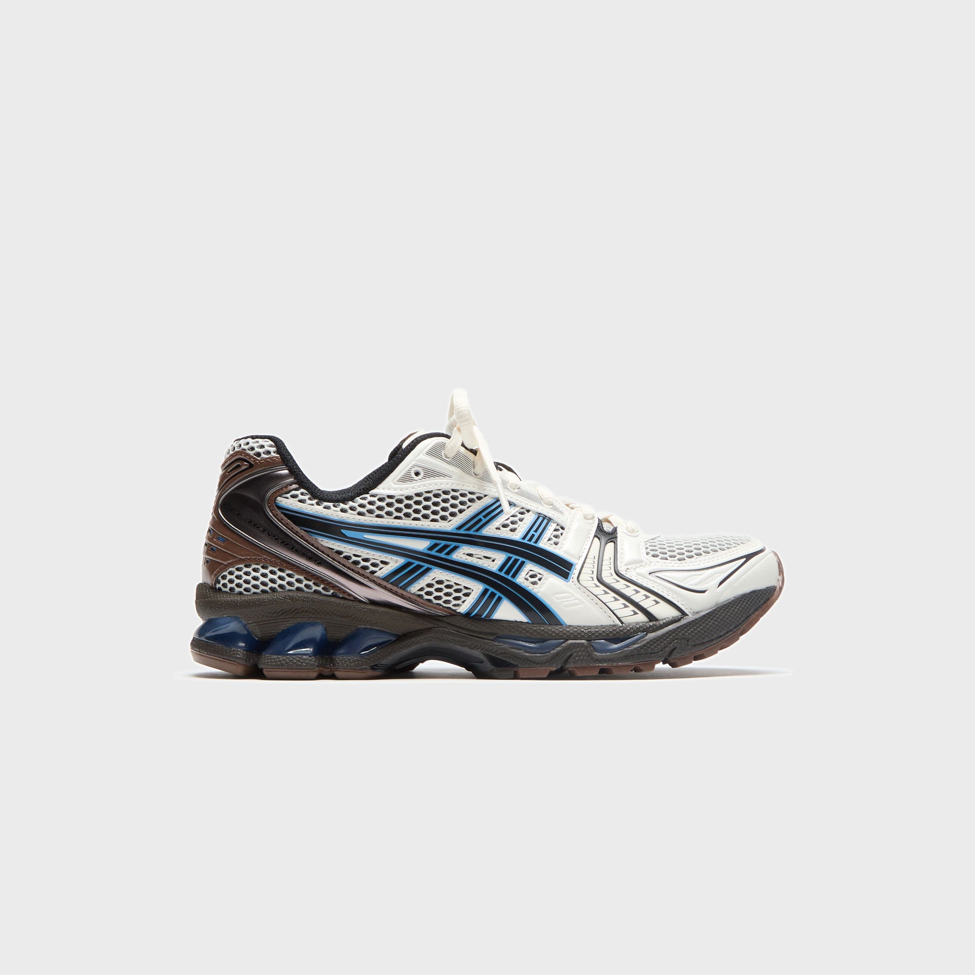 ASICS Gel-Kayano 14 - Cream / Blue Coast – Kith ASICS Gel-Kayano 14 - Cream / Blue Coast – Kith