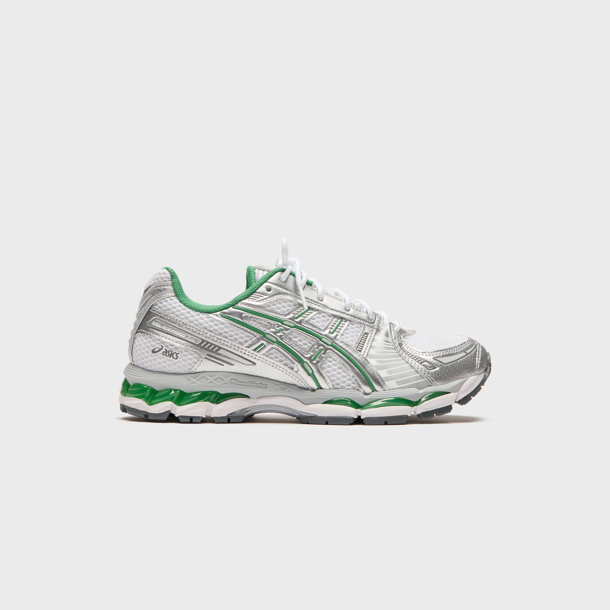 靴 asics GEL KAYANO 12.1 White/Pure Silver GEL-KAYANO 12.1 - WHITE / PURE SILVER 