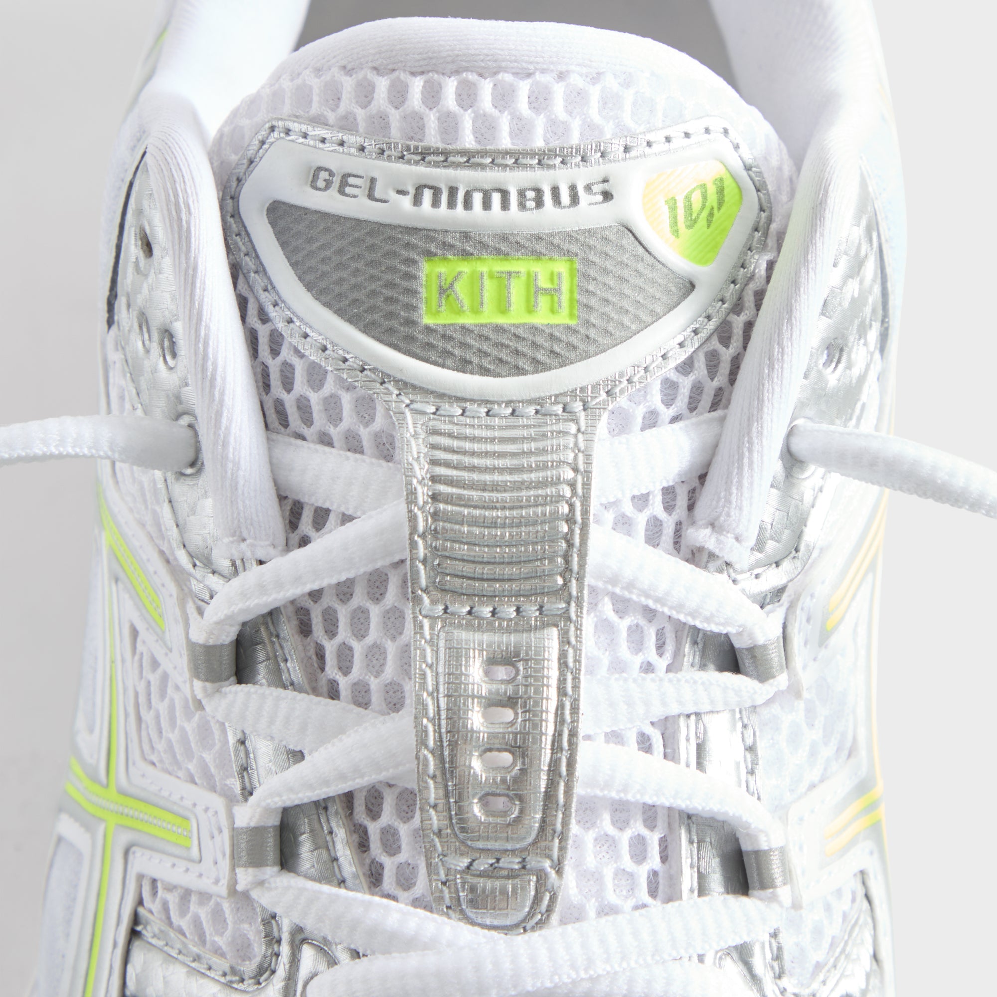 ☆ASICS X KITH☆ GEL-NIMBUS 10.1 WHITE PURE SILVER Kith for ASICS GEL-NIMBUS™ 10.1 - White / Pure Silver