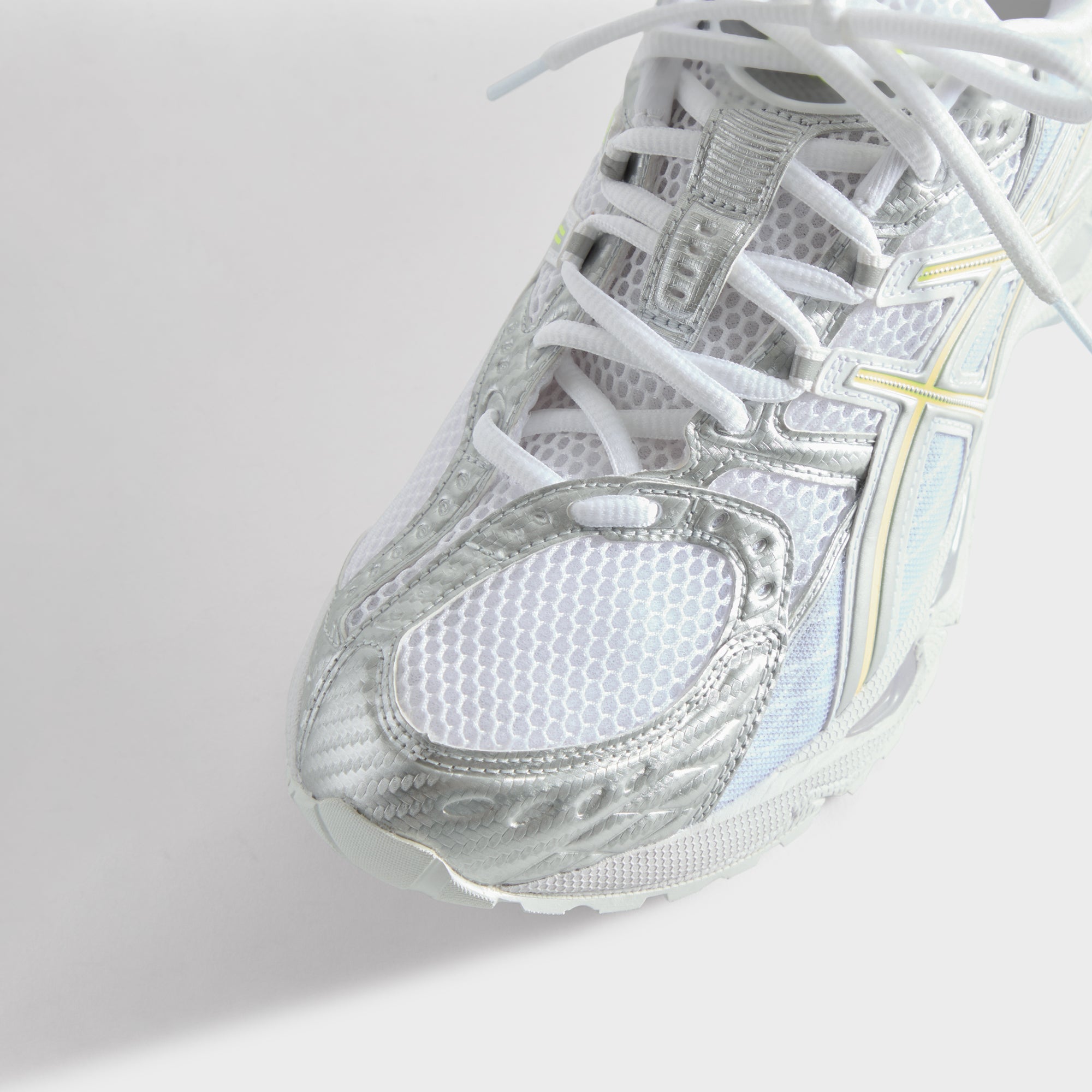 ☆ASICS X KITH☆ GEL-NIMBUS 10.1 WHITE PURE SILVER NEW Kith X Asics Gel-Nimbus 10.1 White Pure Silver Men's