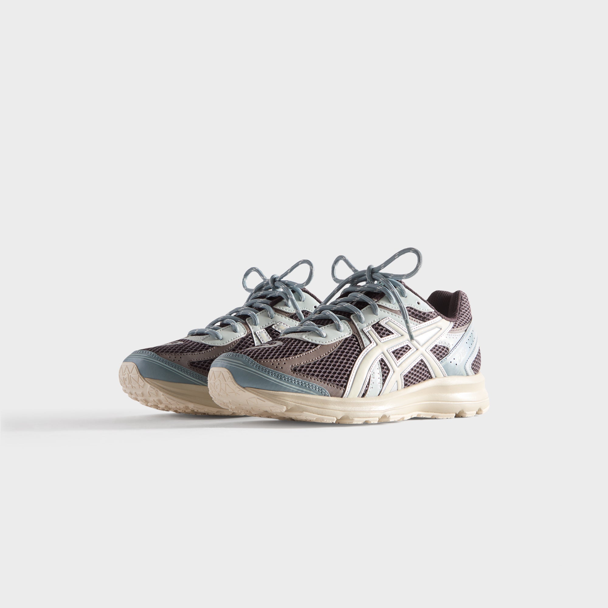 ☆ASICS X KITH☆ JOG 100 S ESPRESSO VANILLA ICE Kith Asics JOG 100s Espresso/Vanilla Ice Size 10.5 Brand New