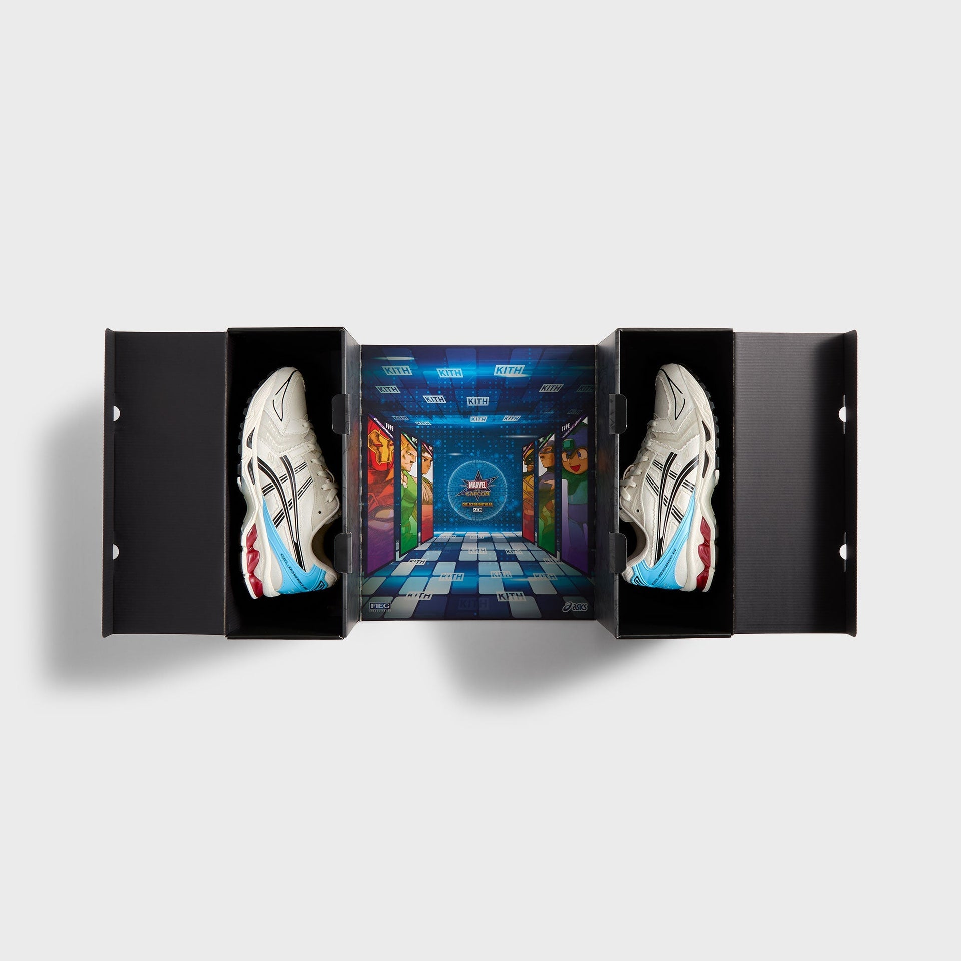 Marvel vs. Capcom | Kith for ASICS GEL-KAYANO® 14 Ryu - Coconut Milk / Black - PH