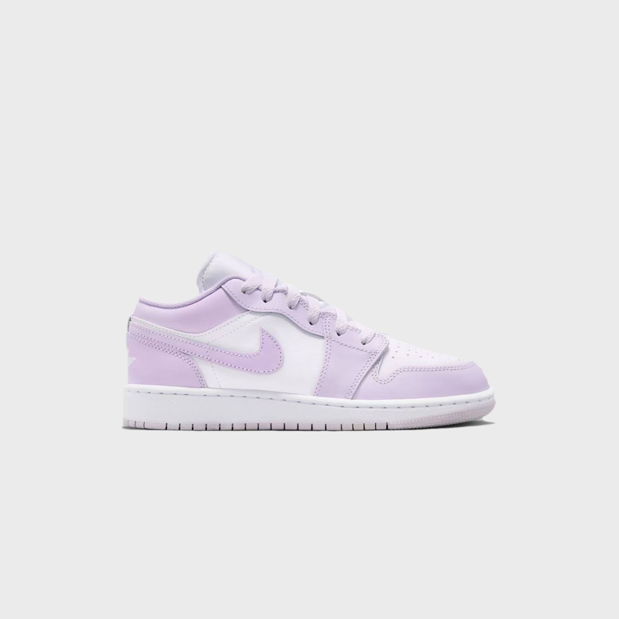 Nike GS Air Jordan 1 Retro Low OG 23.5㎝ Jordan GS Air Jordan 1 Low - Barely Grape / White / Violet Mist – Kith