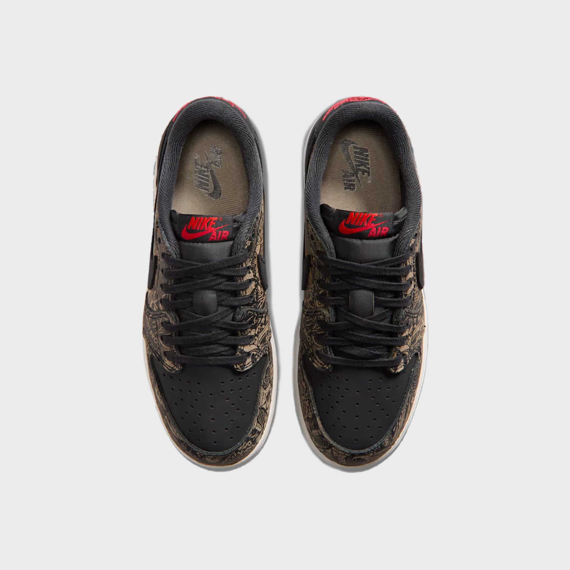Jordan GS Air Jordan 1 Retro Low OG - Black / Palomino / Summit White / Multicolor