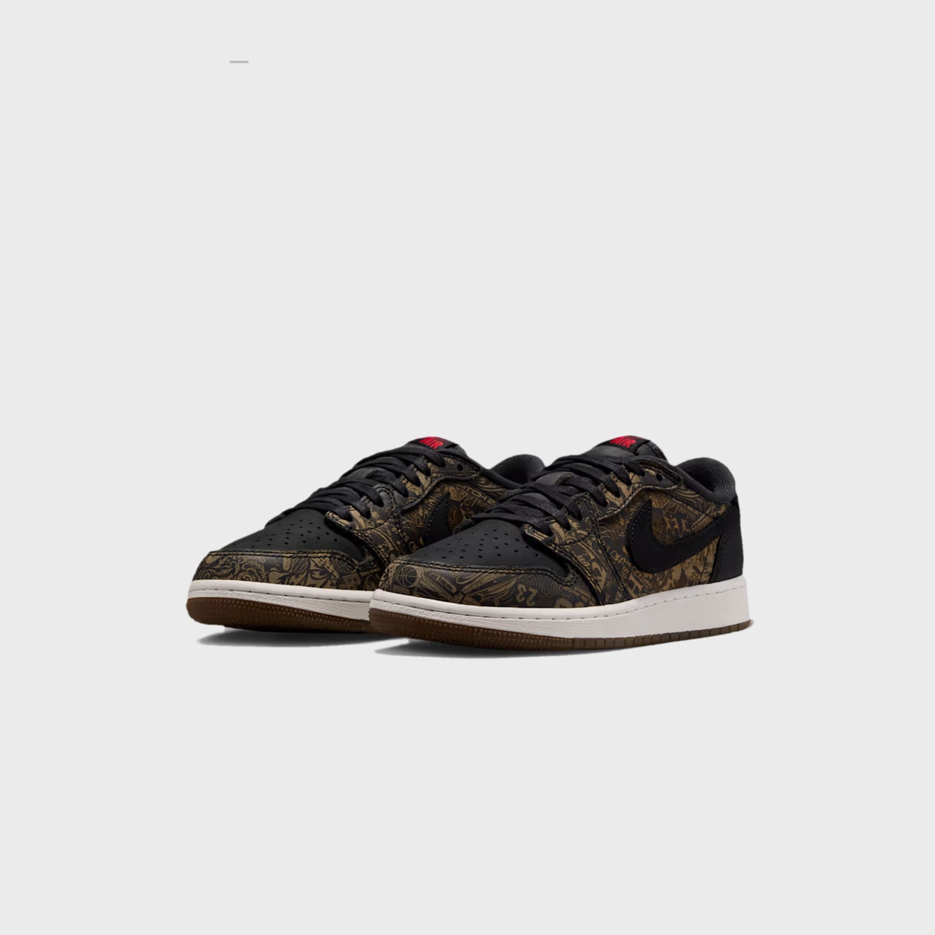 Jordan GS Air Jordan 1 Retro Low OG - Black / Palomino / Summit White / Multicolor
