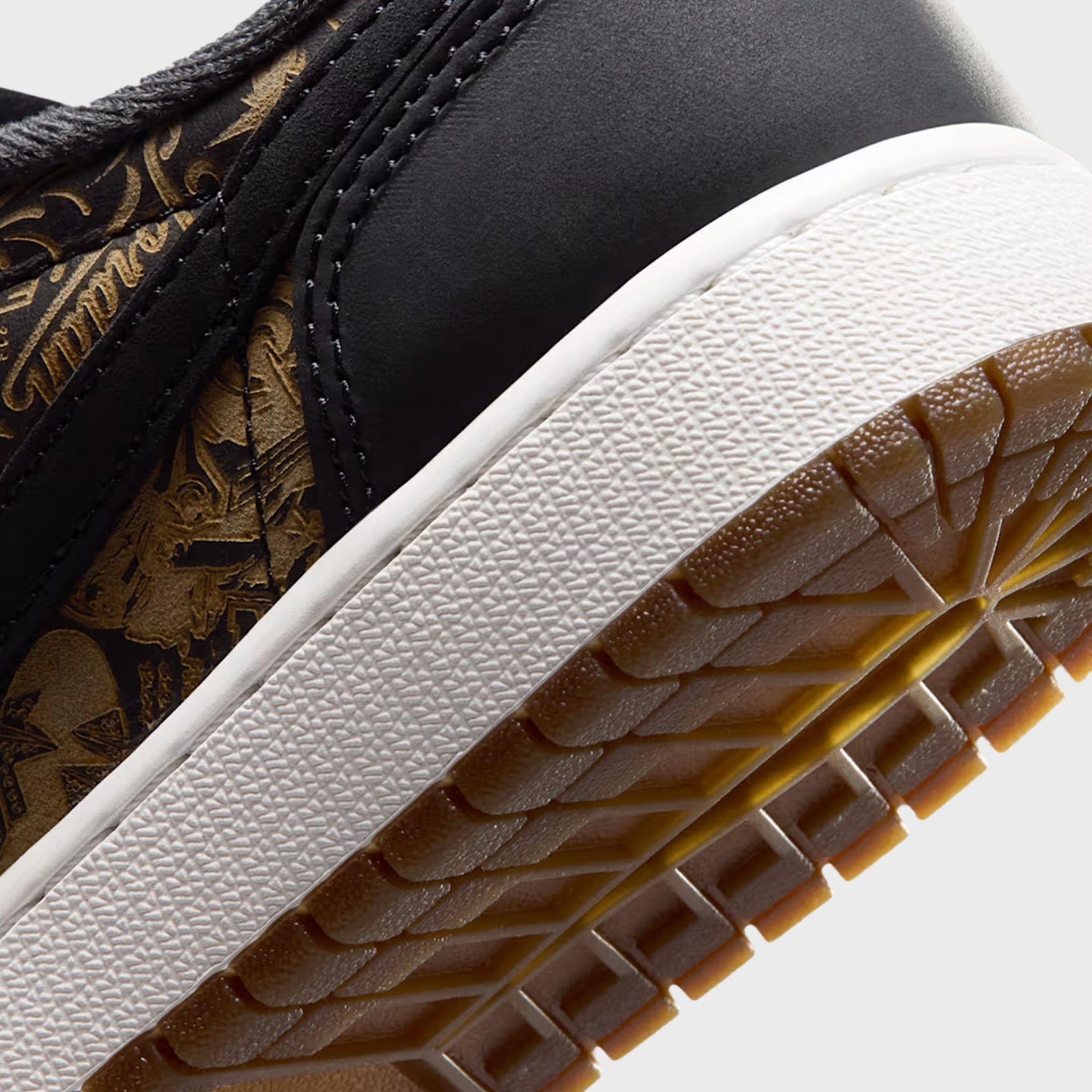 Jordan GS Air Jordan 1 Retro Low OG - Black / Palomino / Summit White / Multicolor