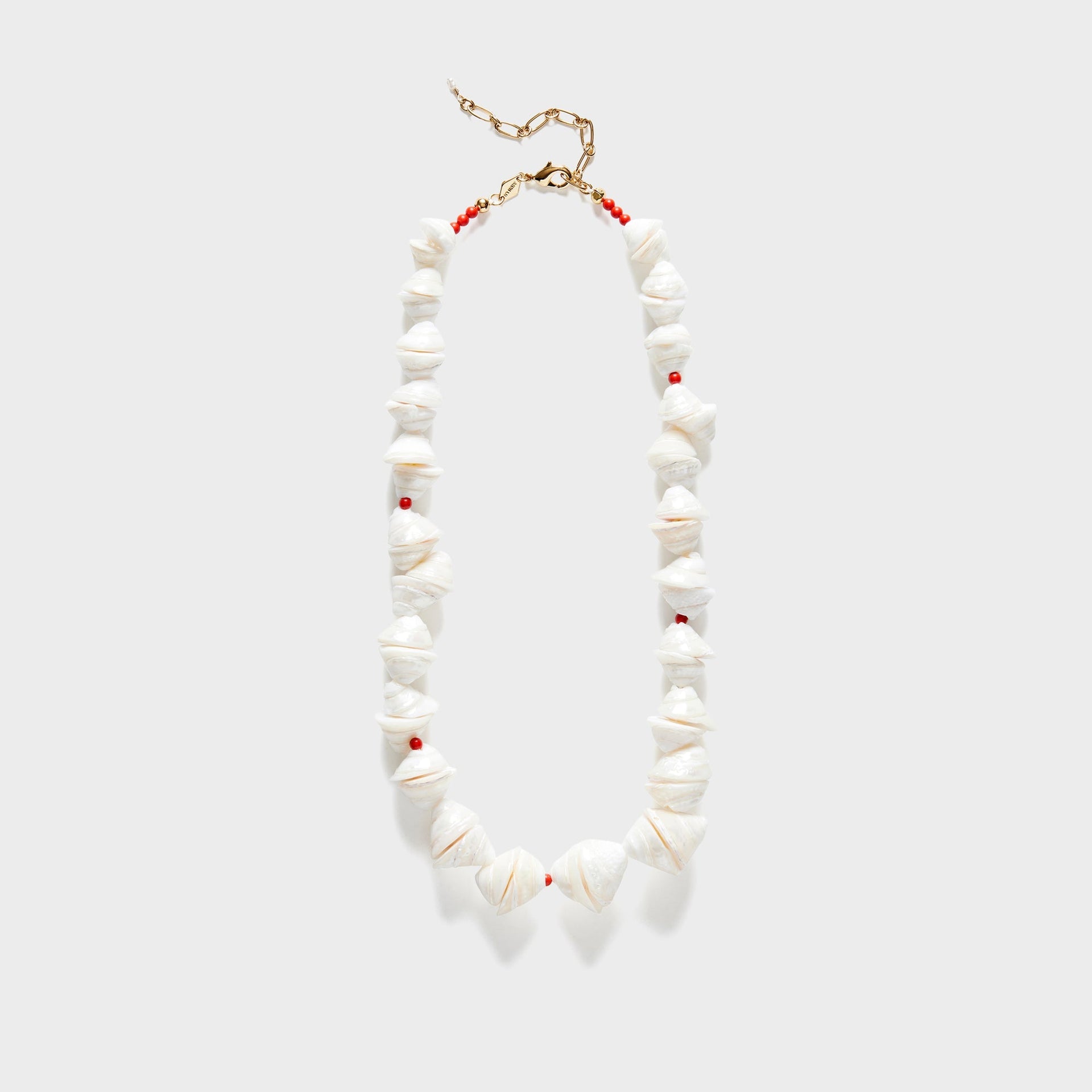 Anni Lu Seashell Smiles Necklace - Gold