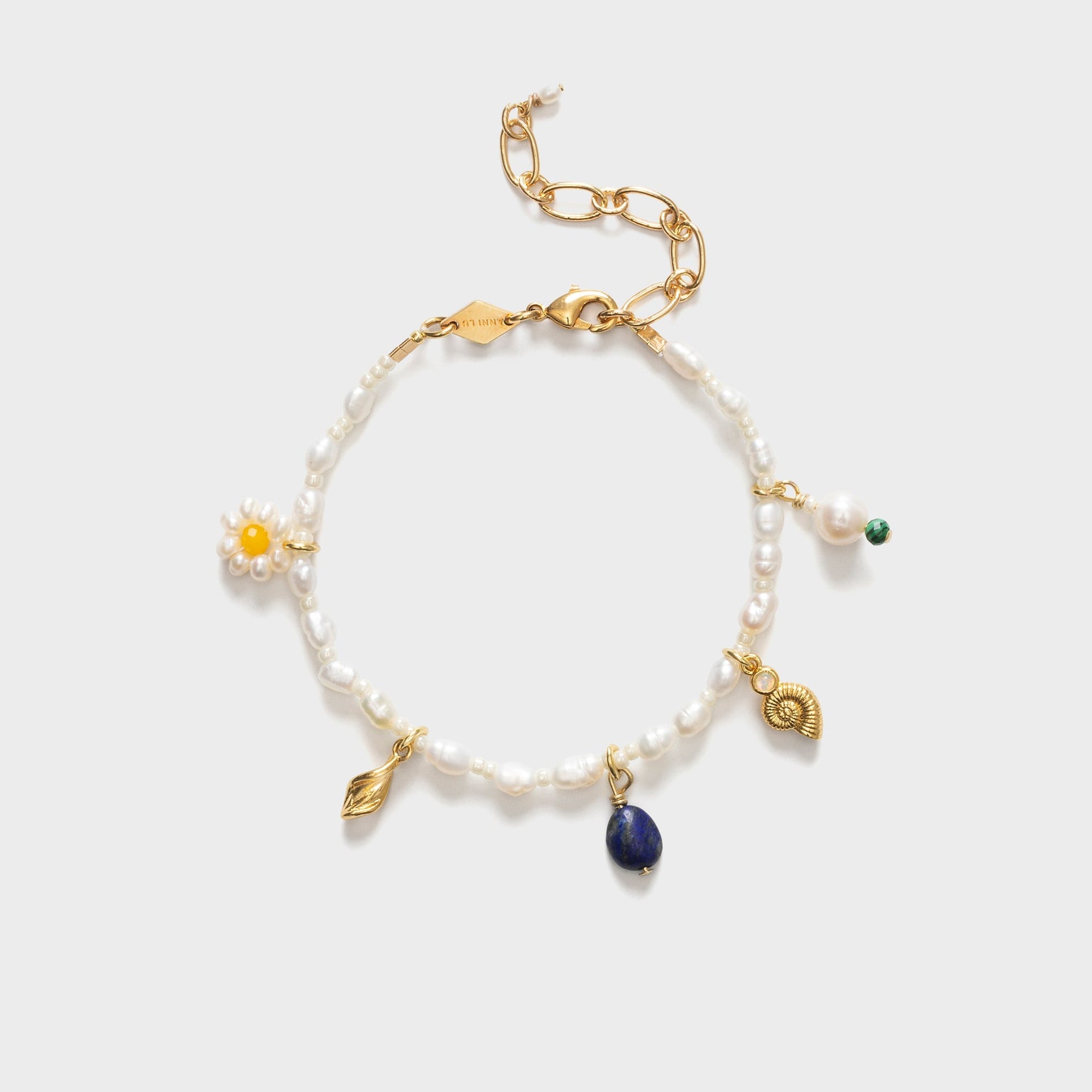 Anni Lu Swimclub Bracelet - Pearl
