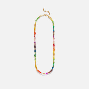 Anni Lu Tennis Kinda Necklace - Rainbow Multi