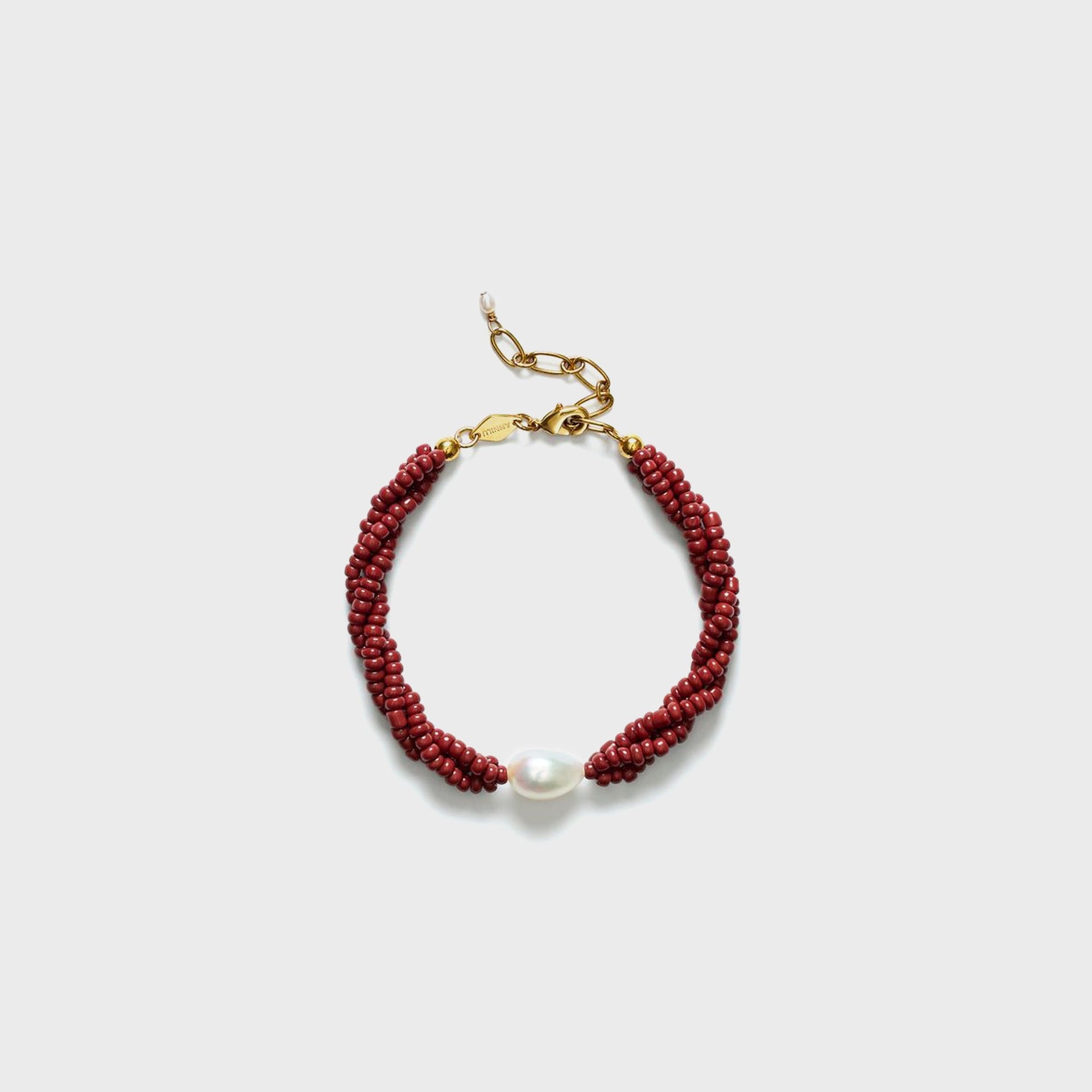 Anni Lu Rodeo Bracelet - Deep Burgundy