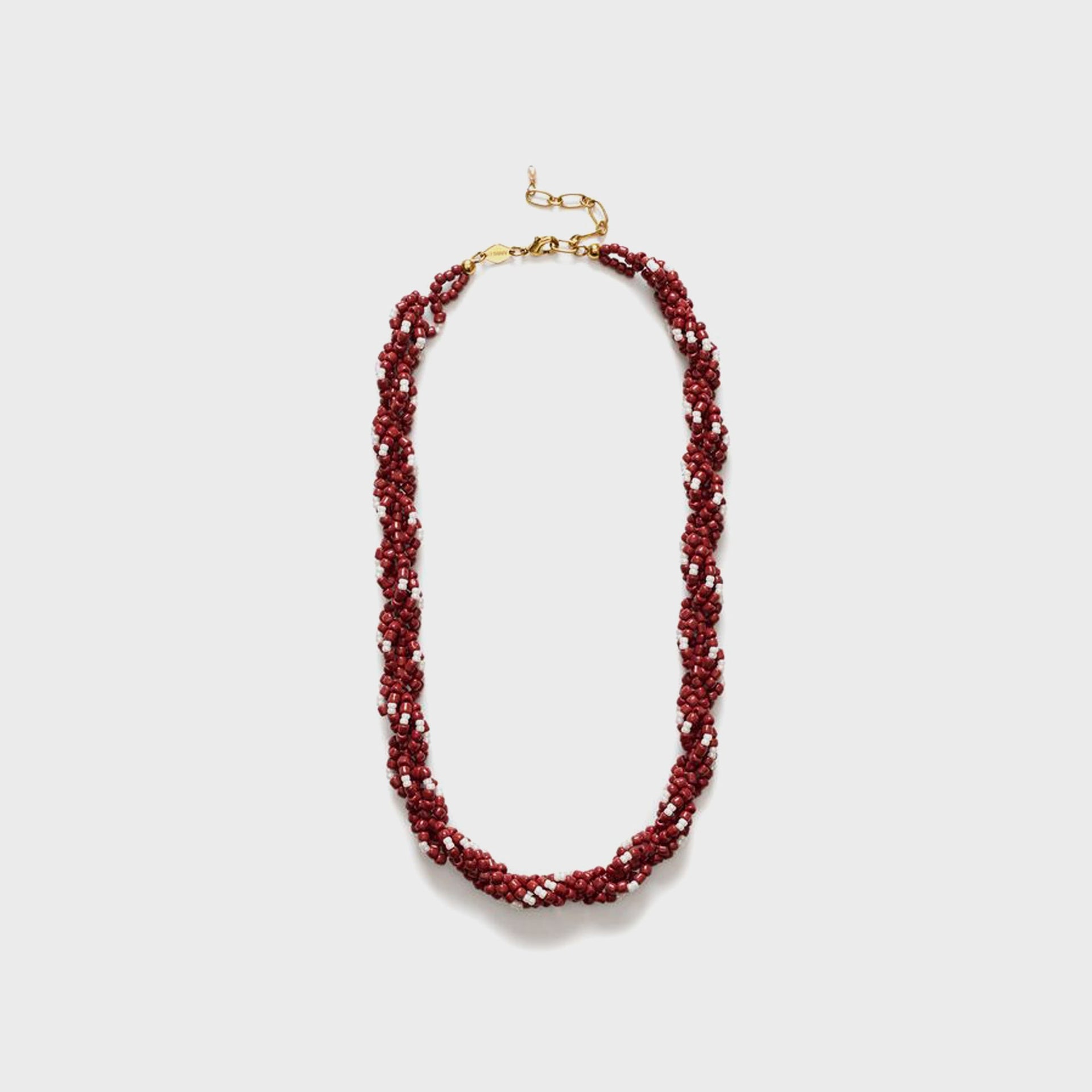 Anni Lu Rodeo Necklace - Deep Burgundy
