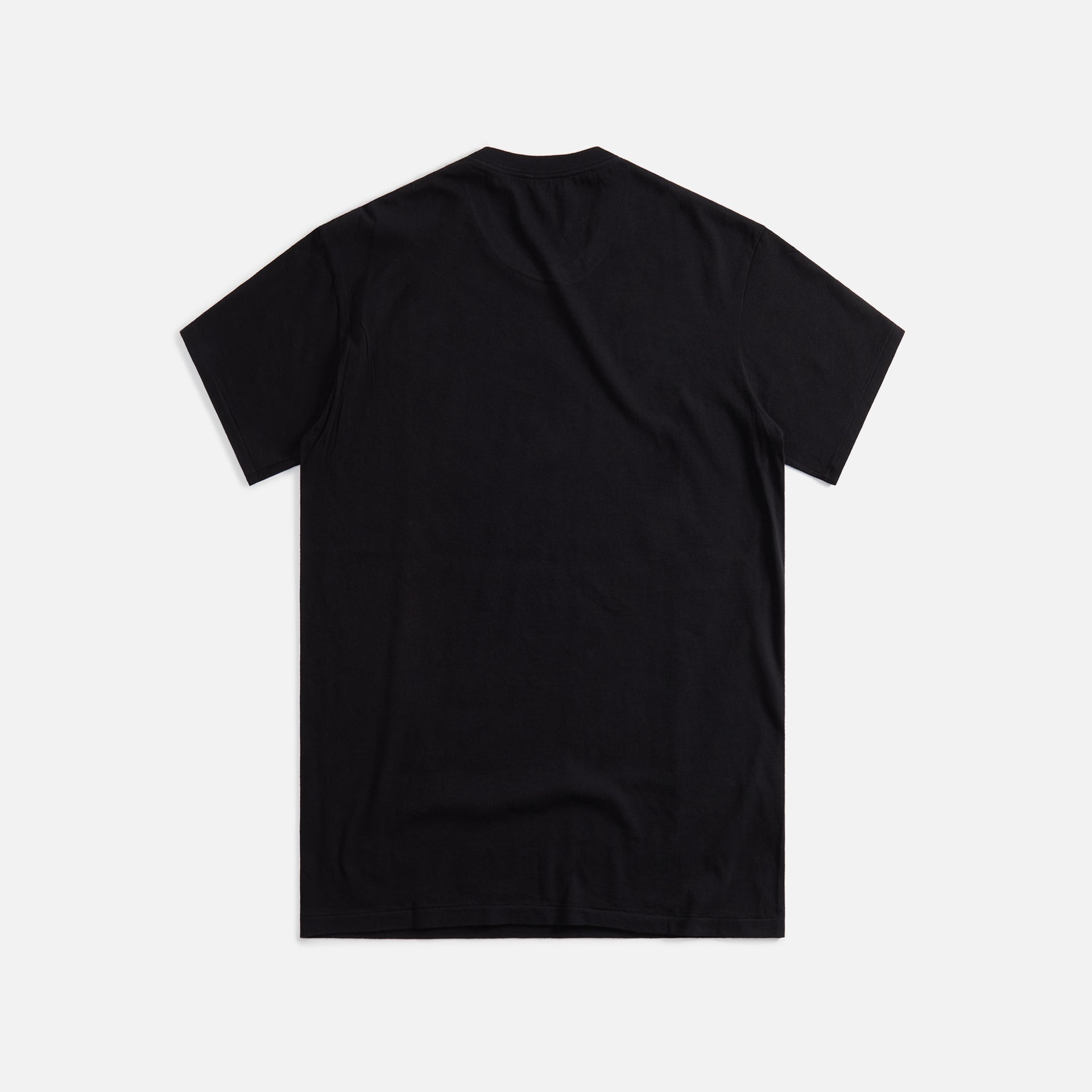 Auralee Seamless Crew Neck Tee - Black