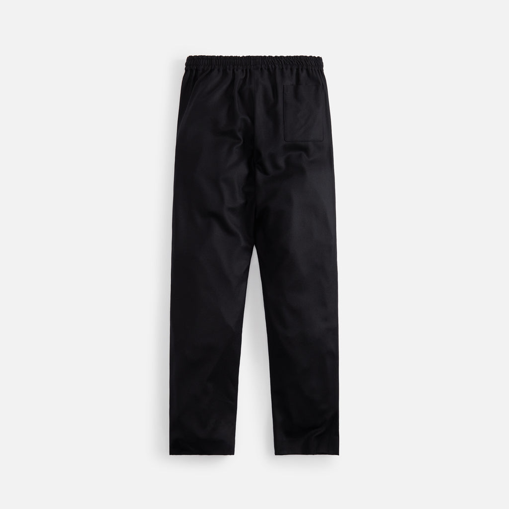 Auralee Super Light Wool Easy Slacks - Black – Kith