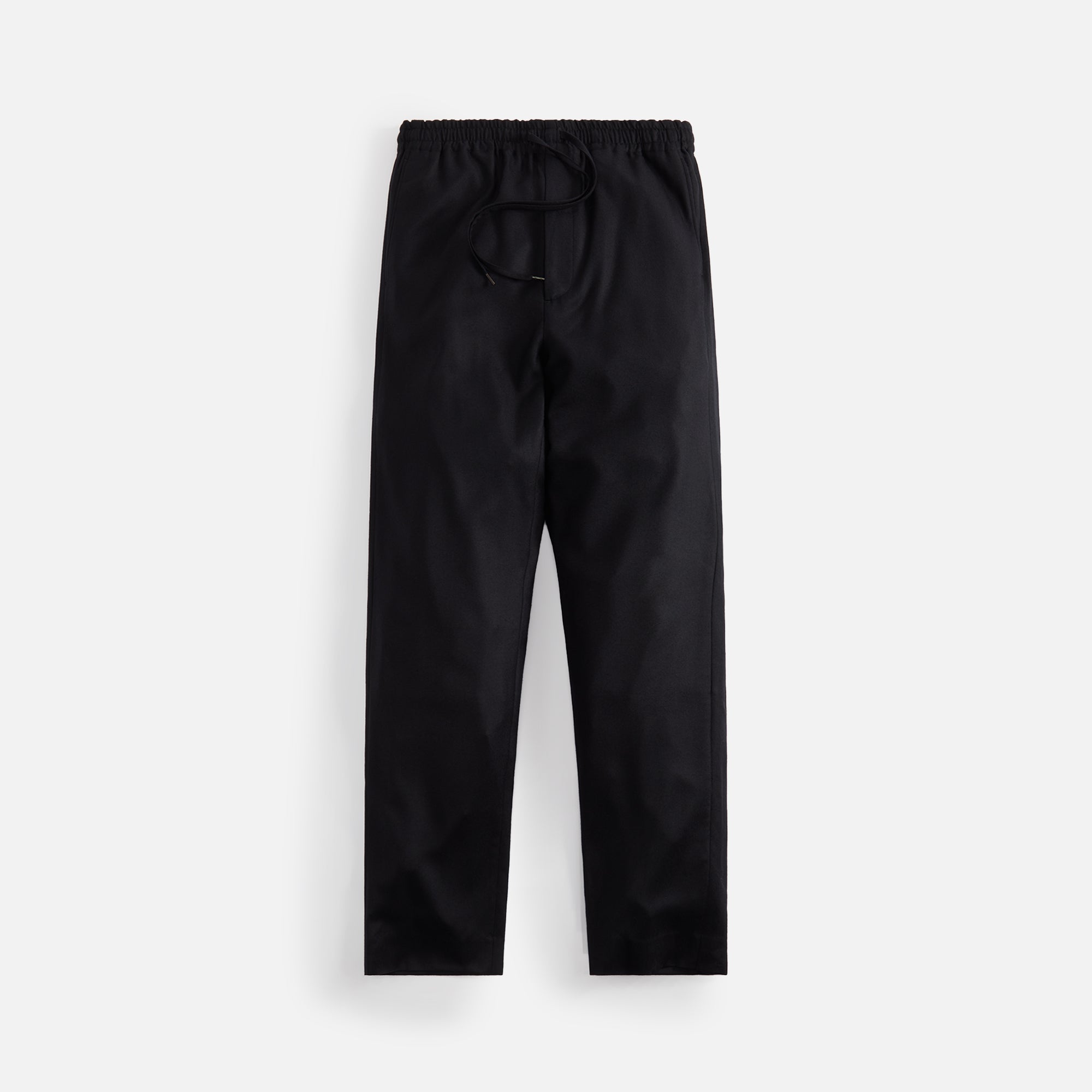 Auralee Super Light Wool Easy Slacks - Black