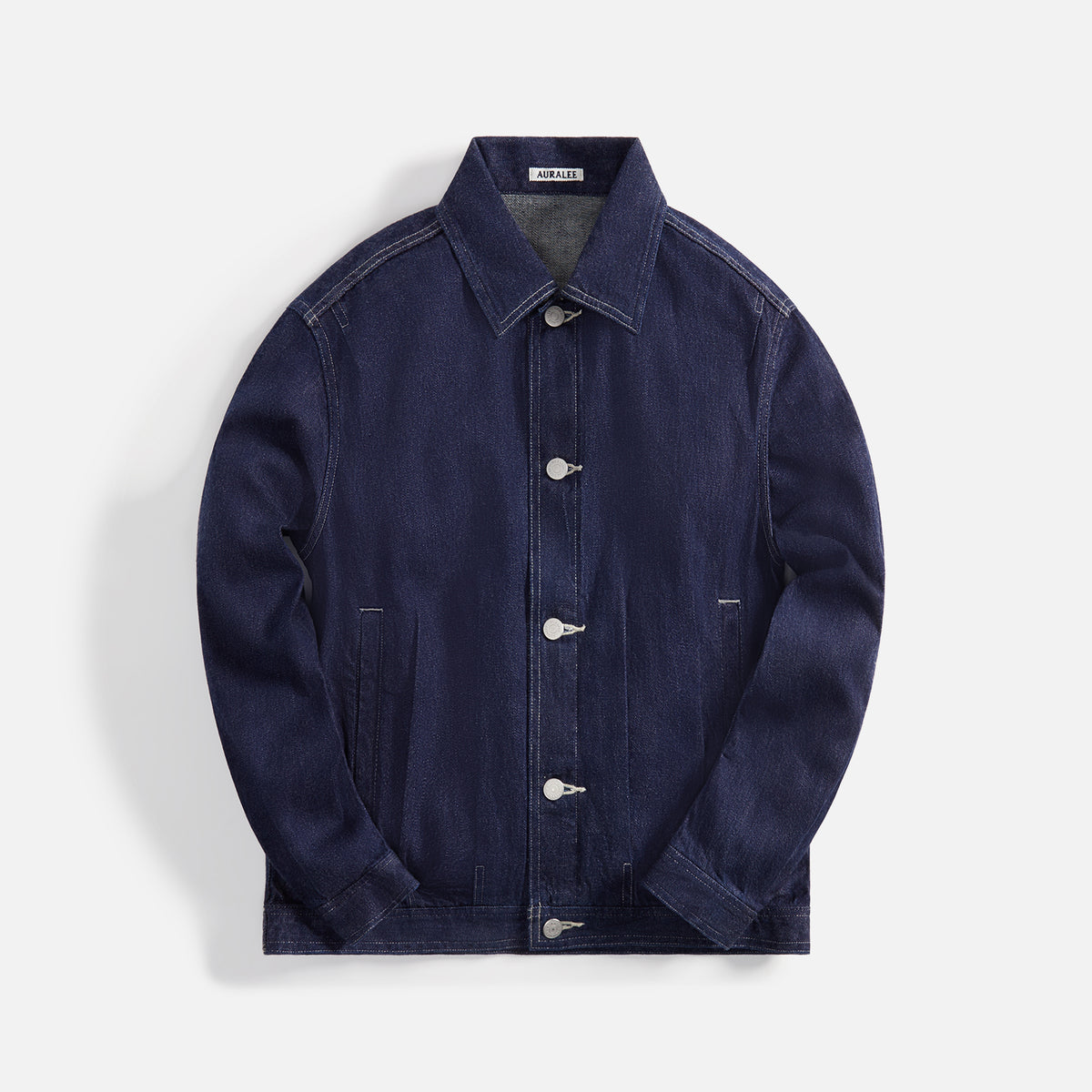 Auralee Selvedge Light Denim Blouson - Indigo – Kith
