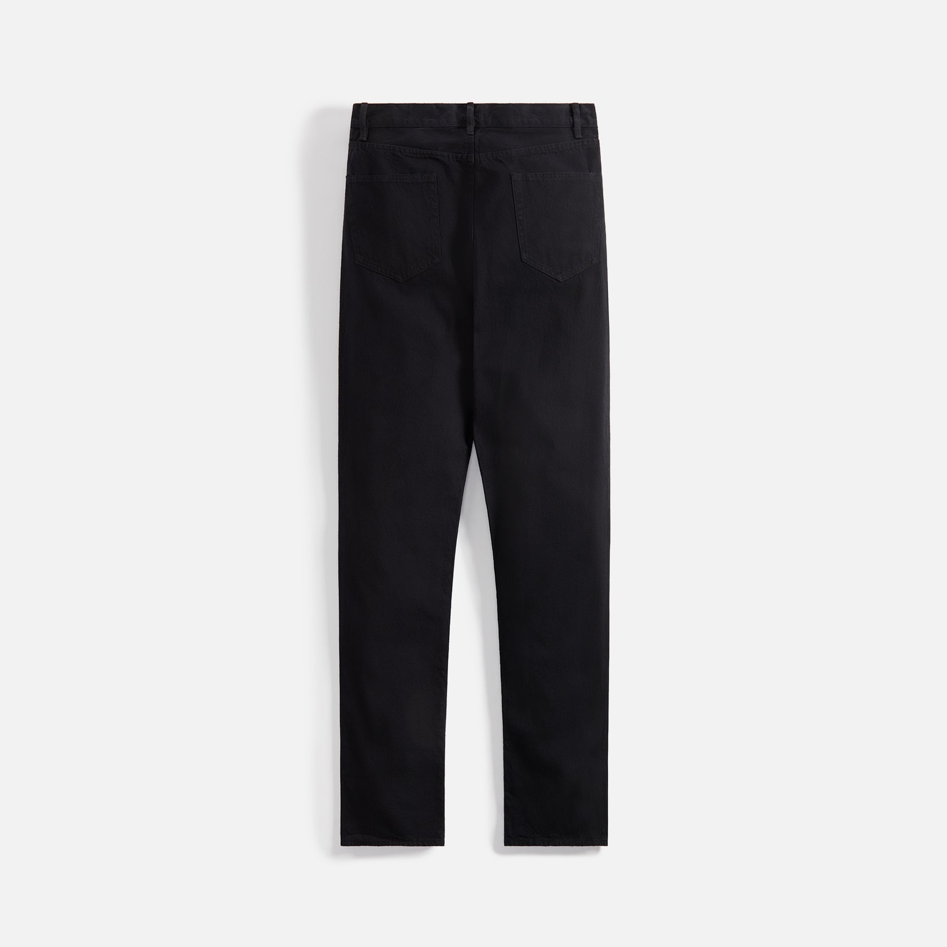 Auralee Selvedge Light Denim Pants - Black