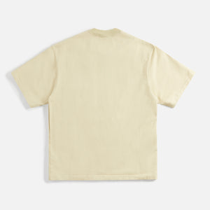 Auralee Stand-Up Tee - Light Khaki – Kith