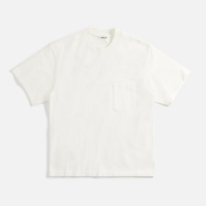 Auralee Stand-Up Tee - White