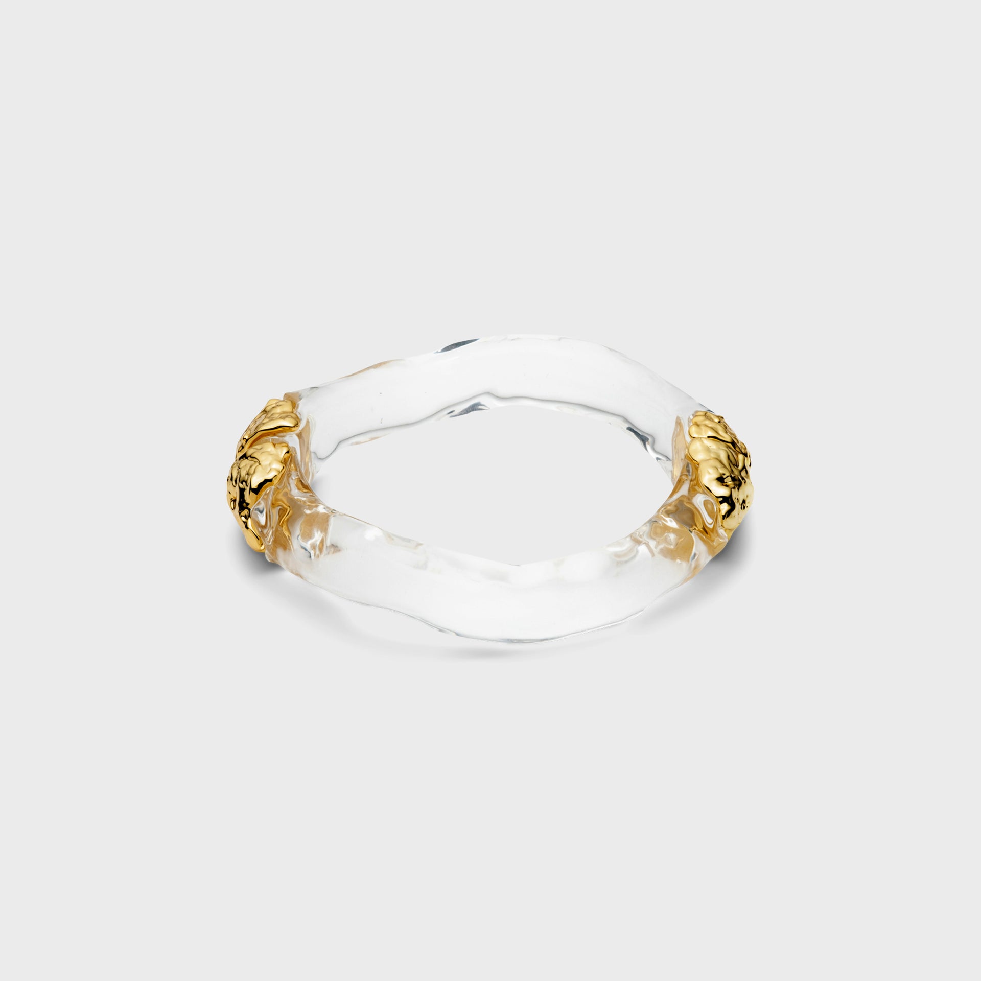 Alexis Bittar Dream Rain Small Hinge Bracelet - Clear