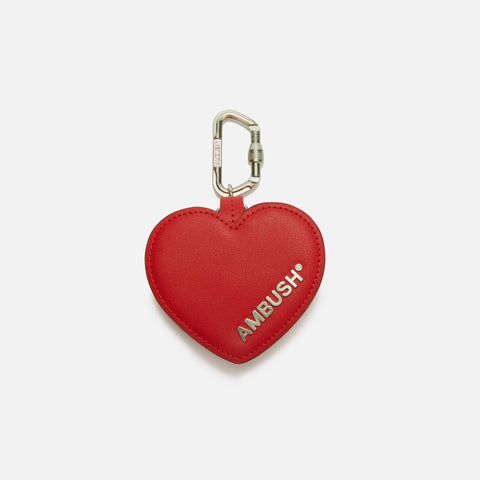 Ambush Heart Airpods Case - Red