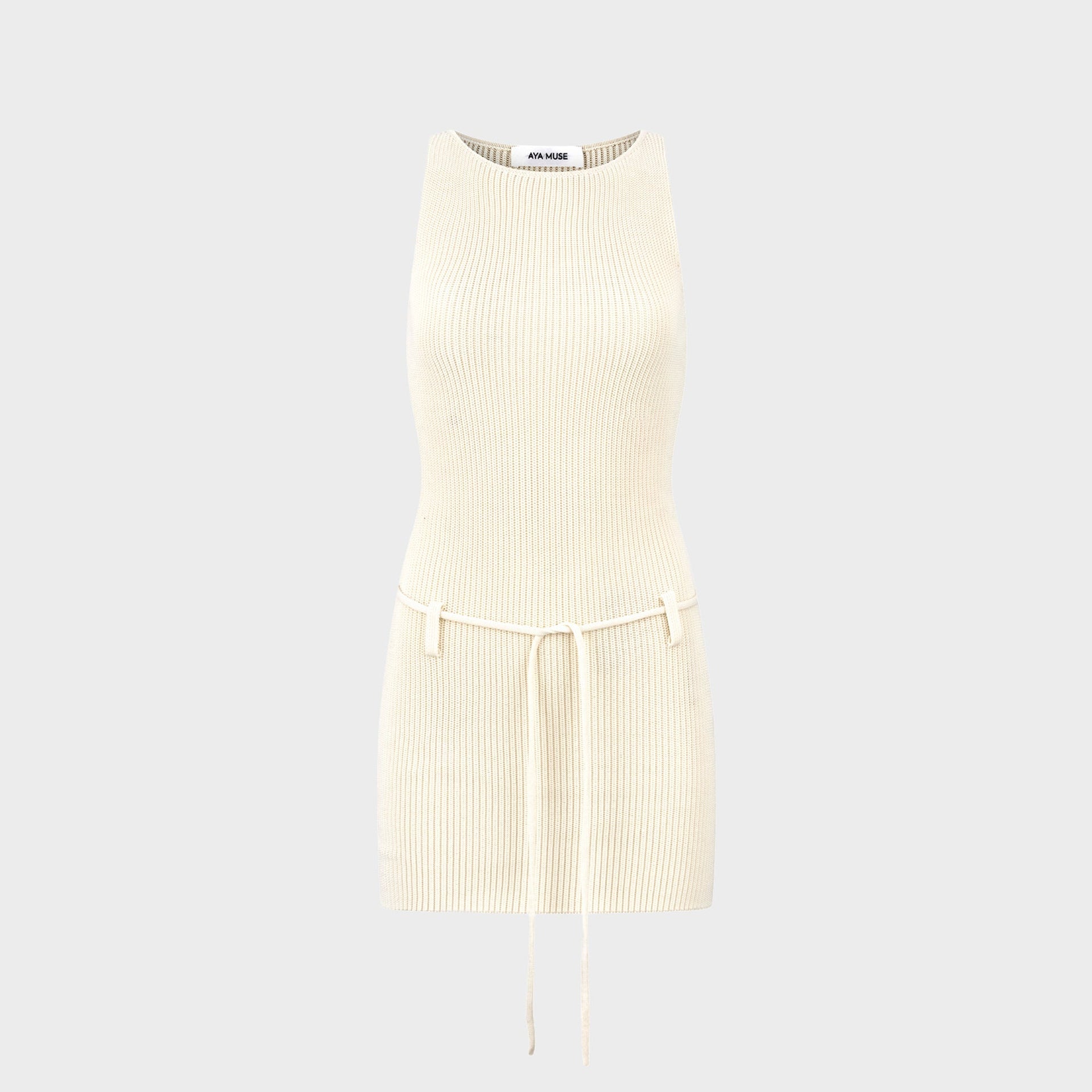 Aya Muse Zeal Mini Dress in Cloud