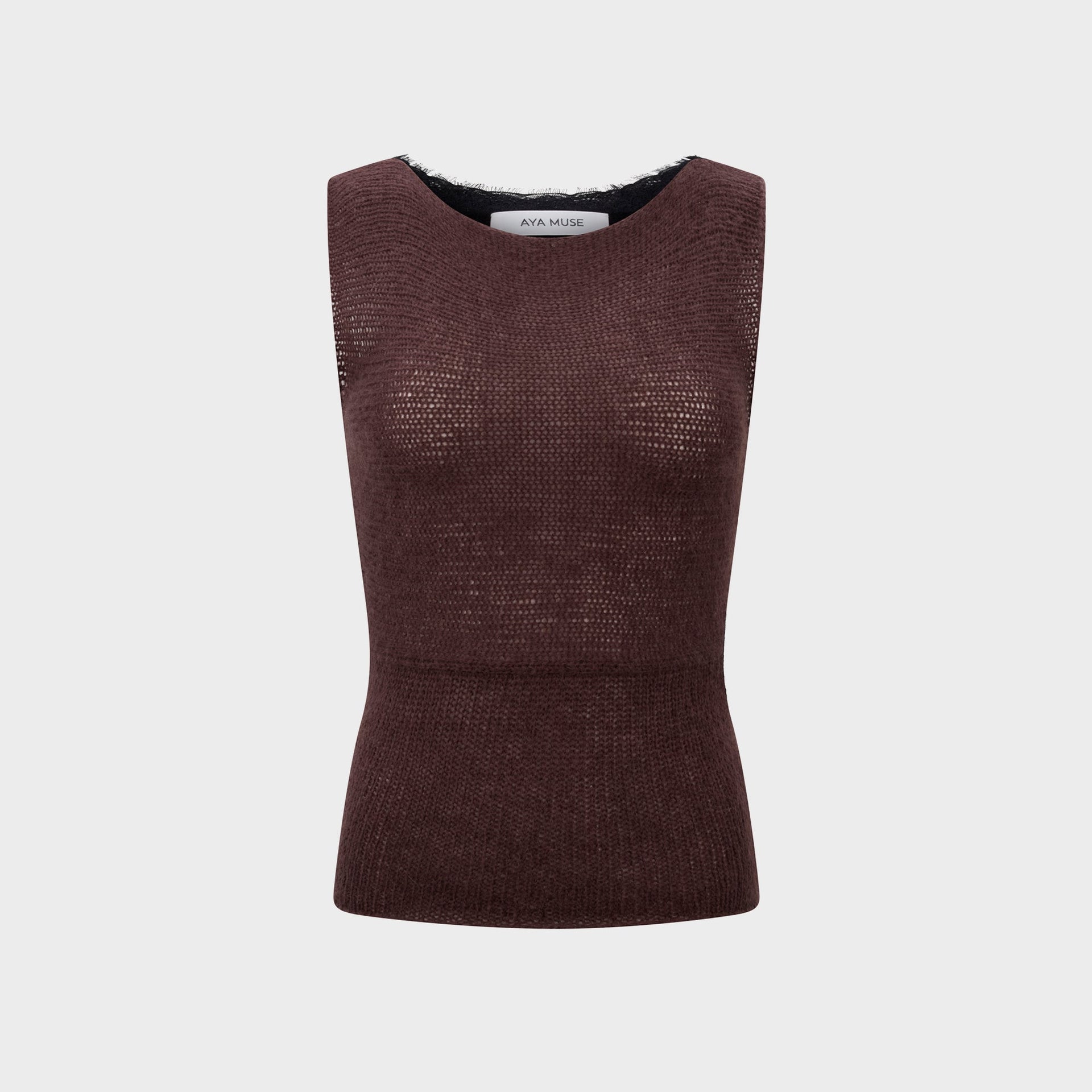 Aya Muse Blaine Top in Cocoa