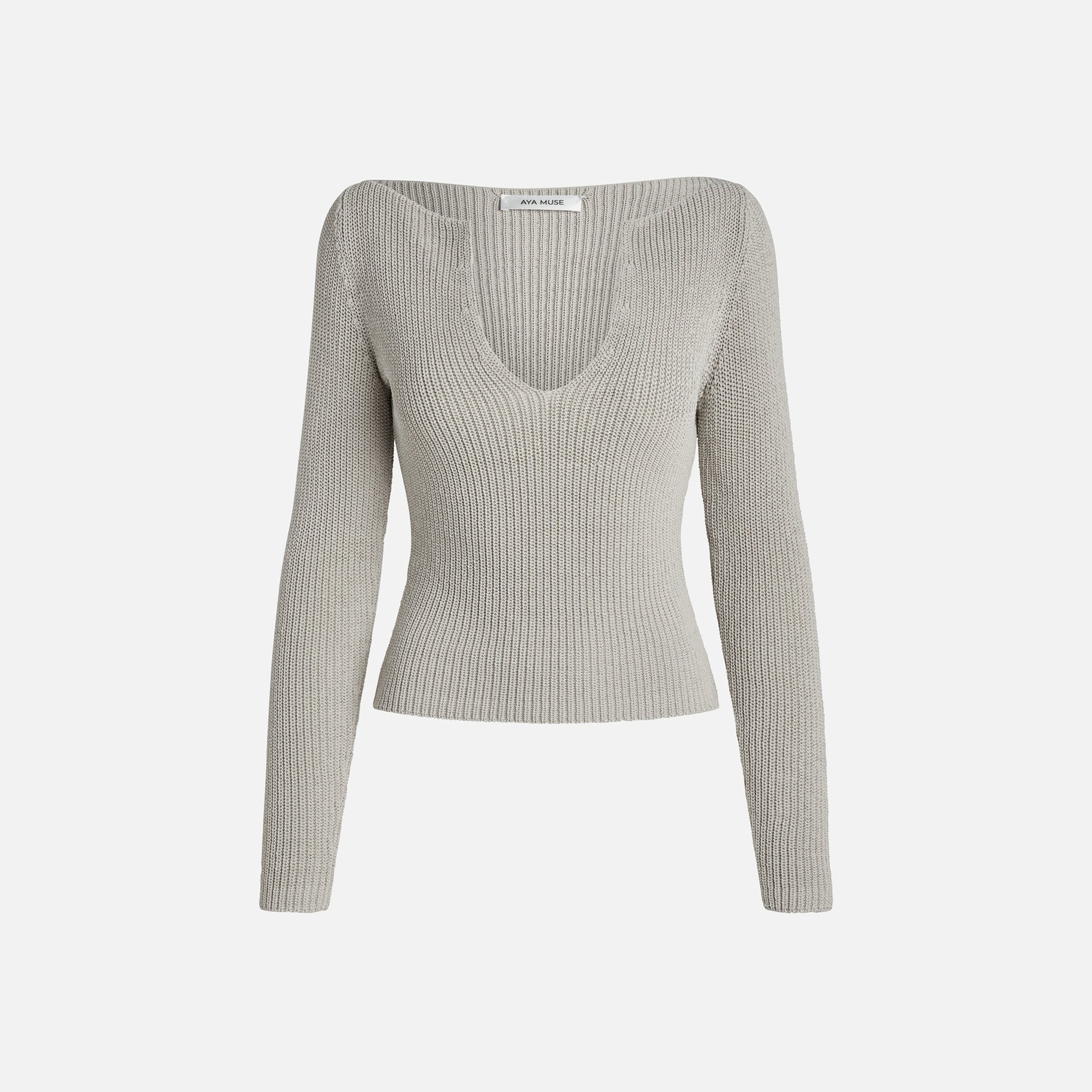 Aya Muse Caeli Top - Heather Grey