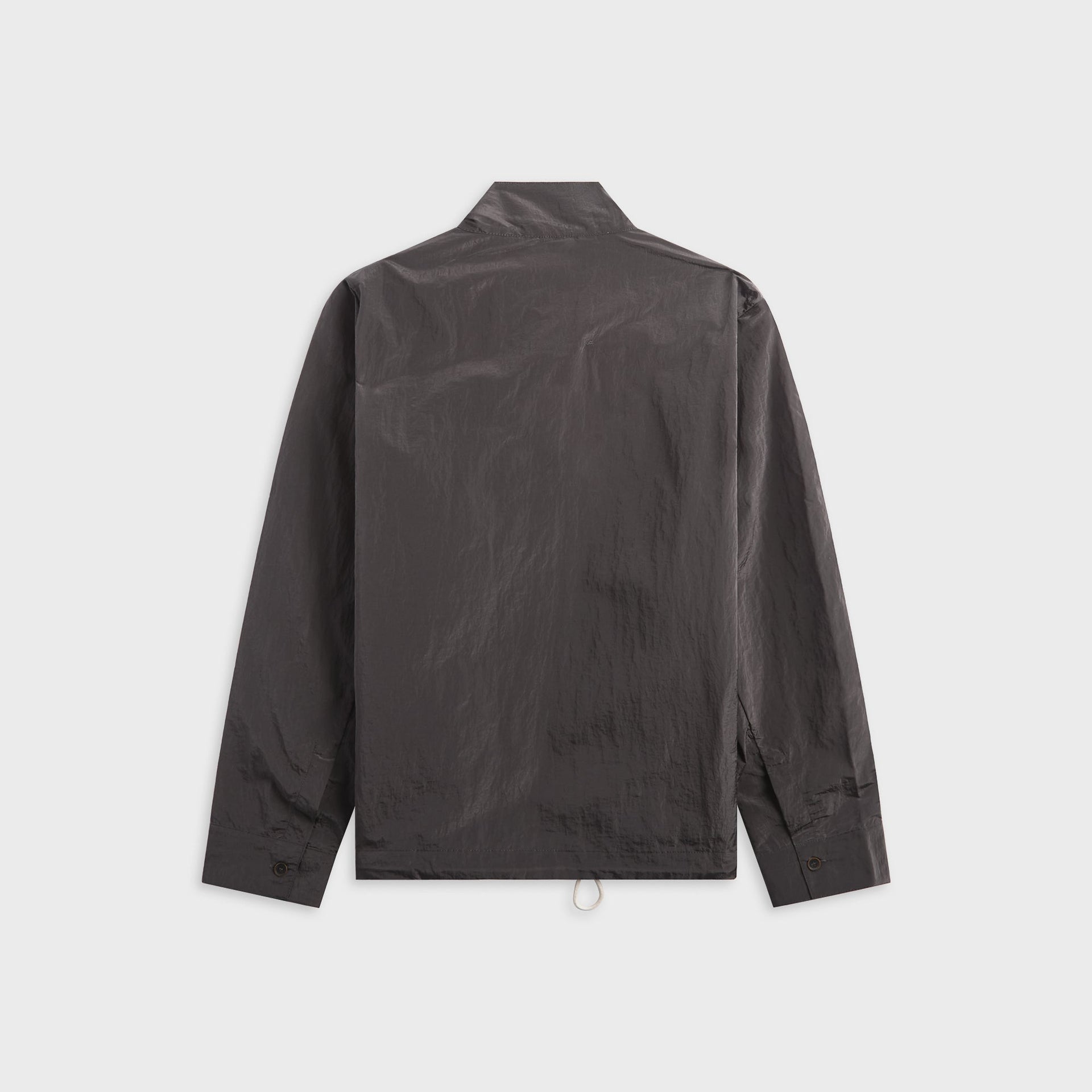 Ranra Epitome Shiny Nylon Overshirt - Peat