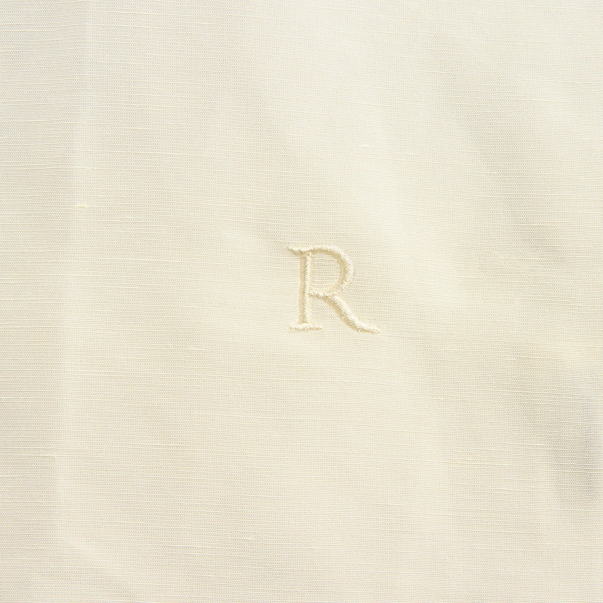 Ranra Field Silk Linen Long Sleeve Shirt - Ivory