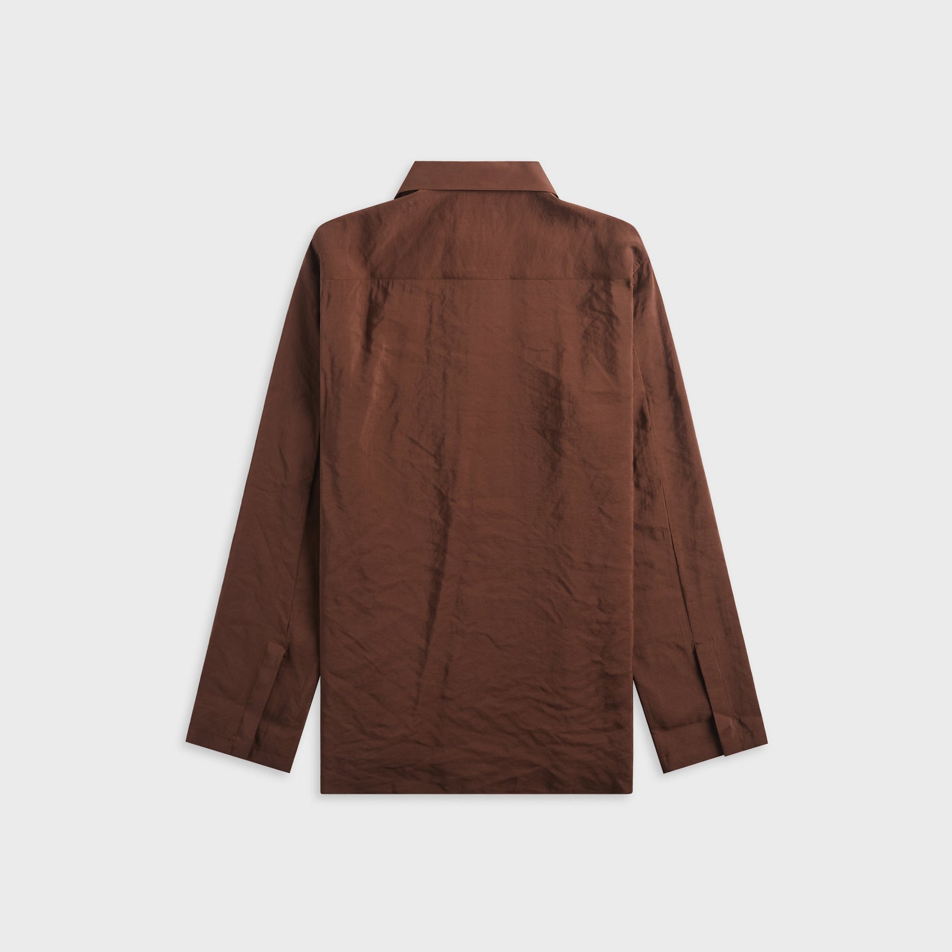 Ranra Maker Gauze Modal Poly Classic Shirt - Carafe