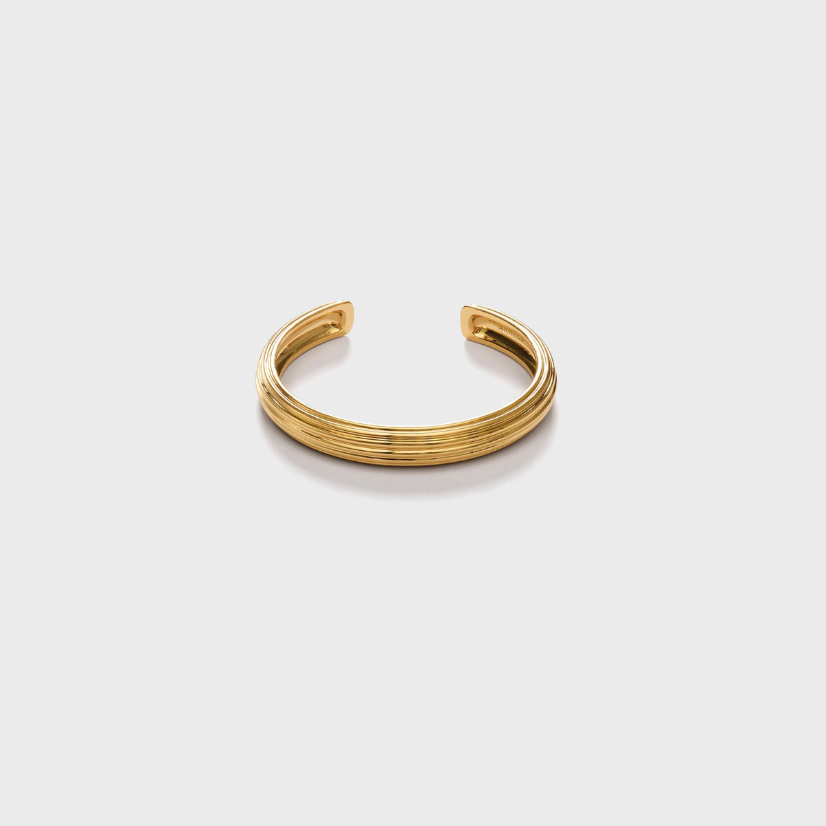 Anni Lu Golden Deco Bangle - Gold