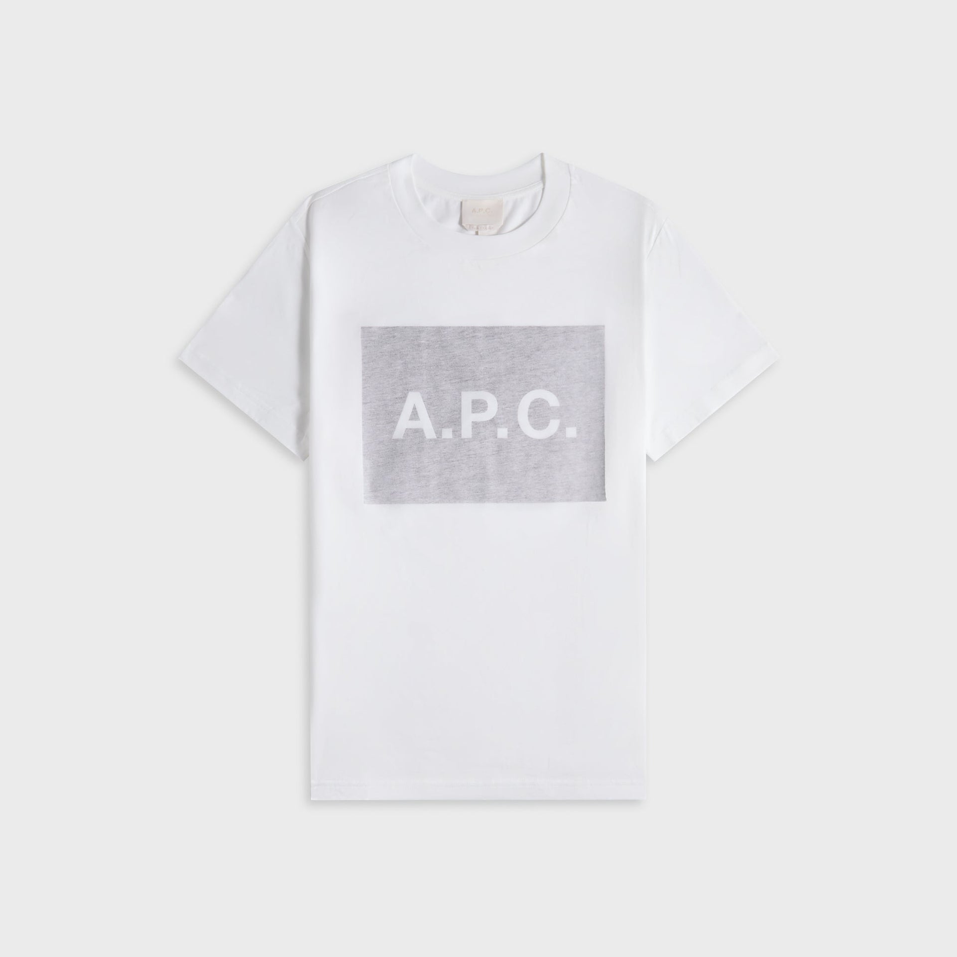 A.P.C. Manches Courtes Vignette Apc Tee - Laa Grey