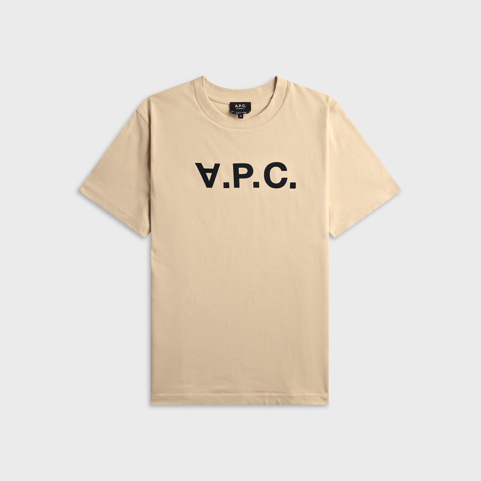 A.P.C. Standard Grand VPC Tee - Mastic / Bleu