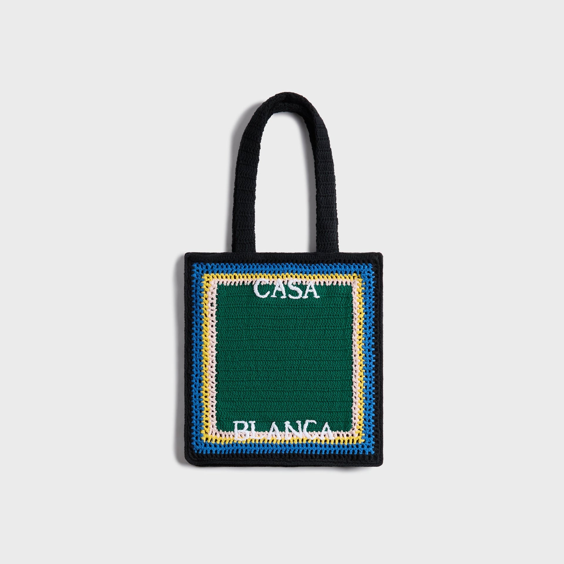 Casablanca Crochet Bag in Green