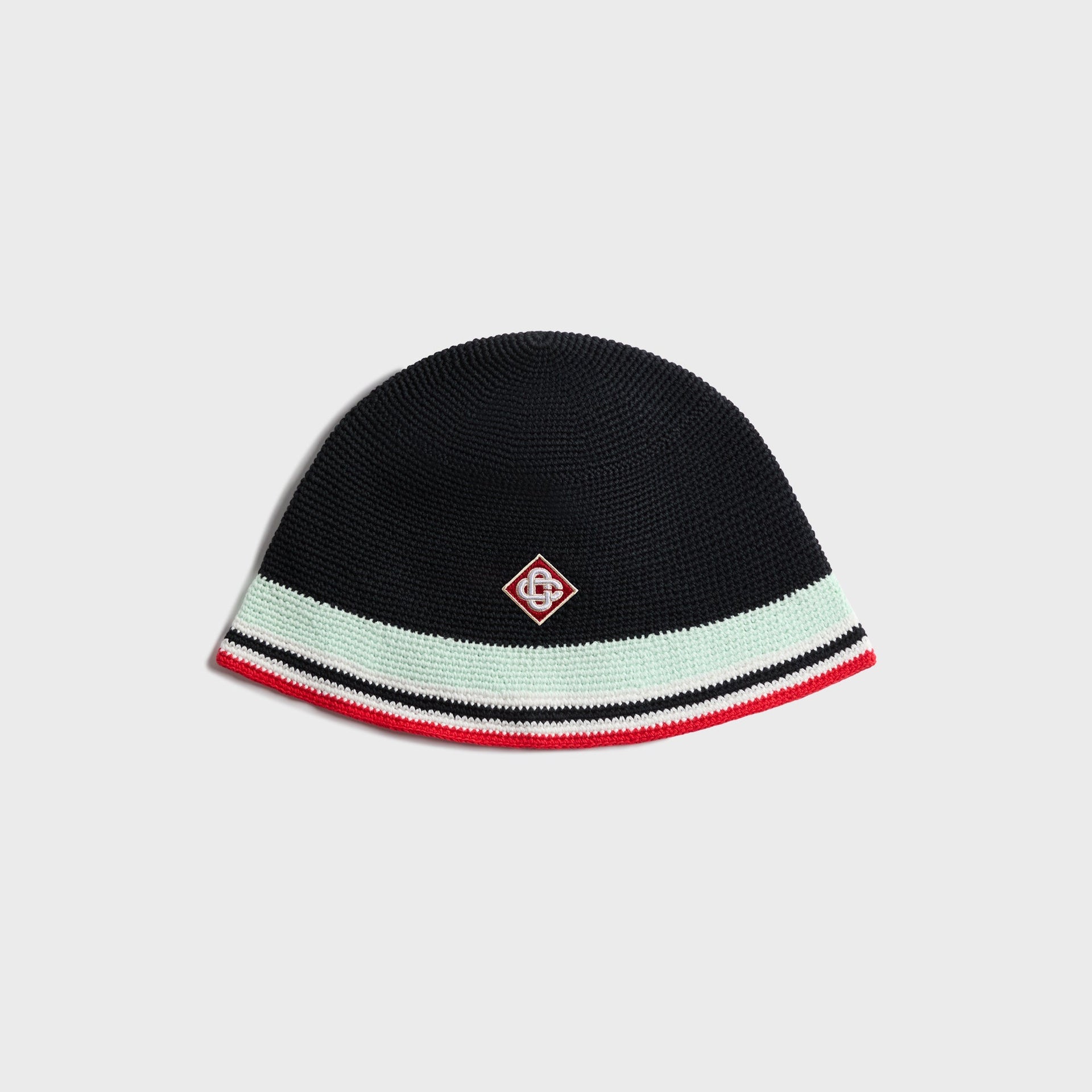 Casablanca Crochet Hat in Black