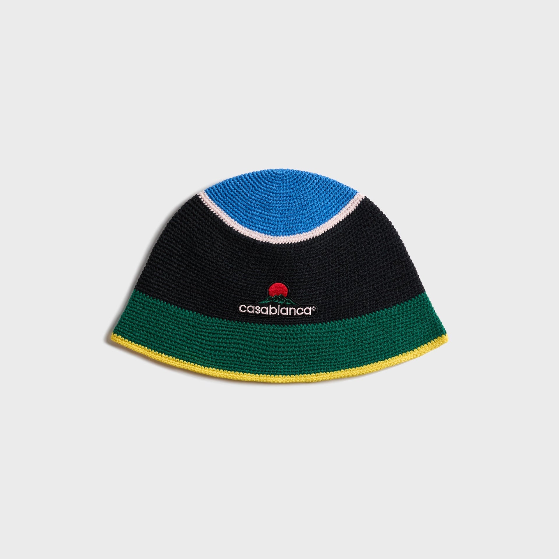 Casablanca Crochet Hat in Black