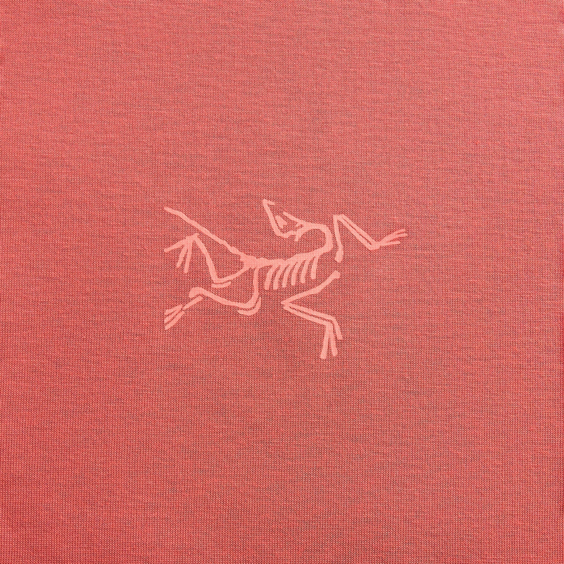 Arc'teryx Kragg SL Cotton Short Sleeve Tee - Stone Red