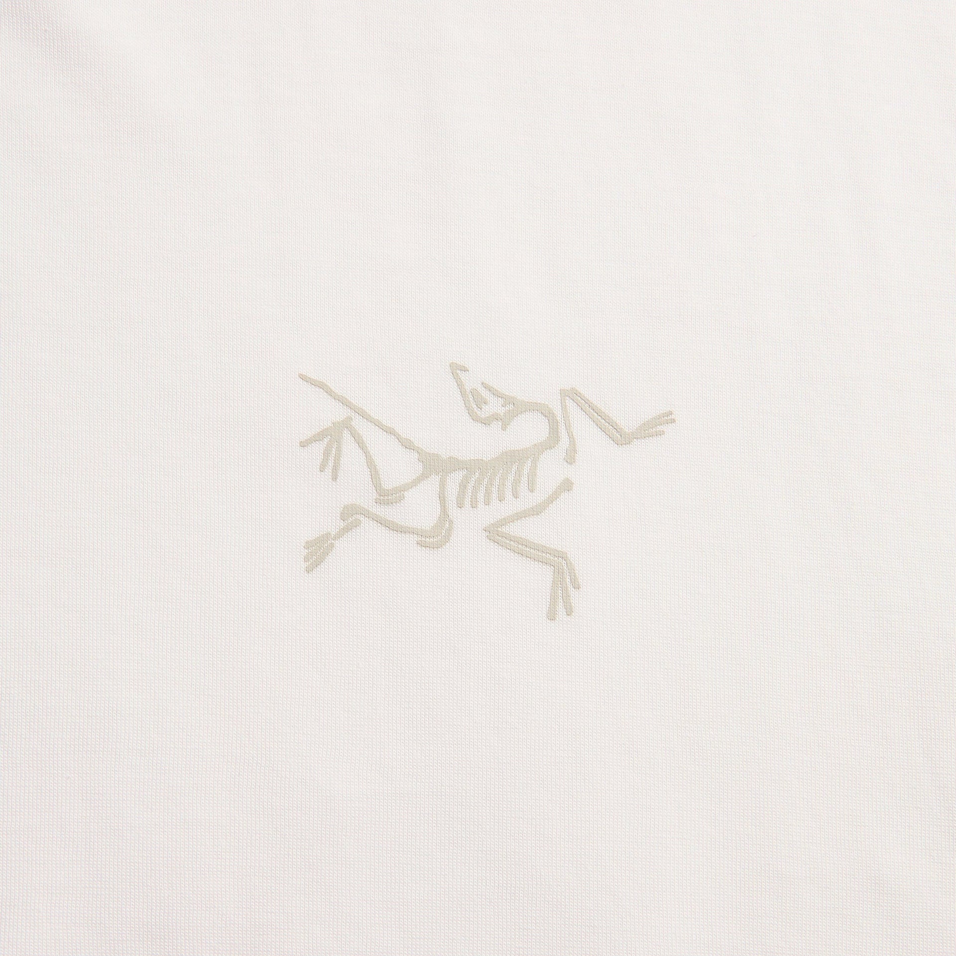 Arc'teryx Kragg SL Short Sleeve Cotton Tee - White Light