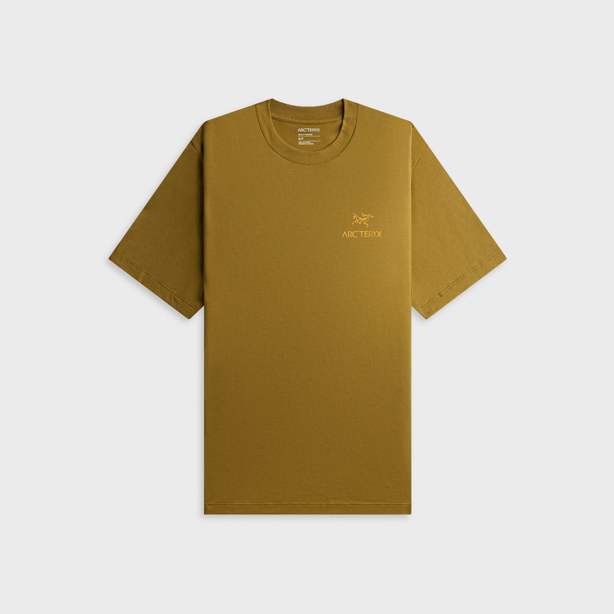 Arc'teryx Kragg SL Cotton Bird Word Short Sleeve Tee - Bracken / Larch