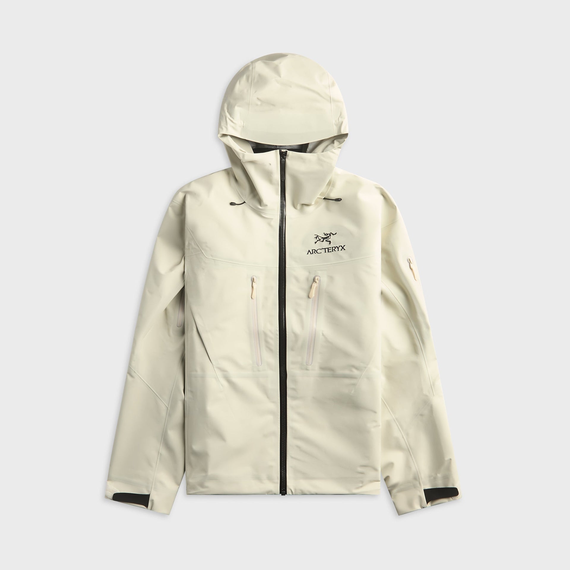 Arc'teryx Alpha SV Jacket - Sea Salt / Black