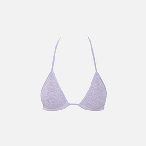 Asta Resort Lio Bikini Top - Lavender Sequin