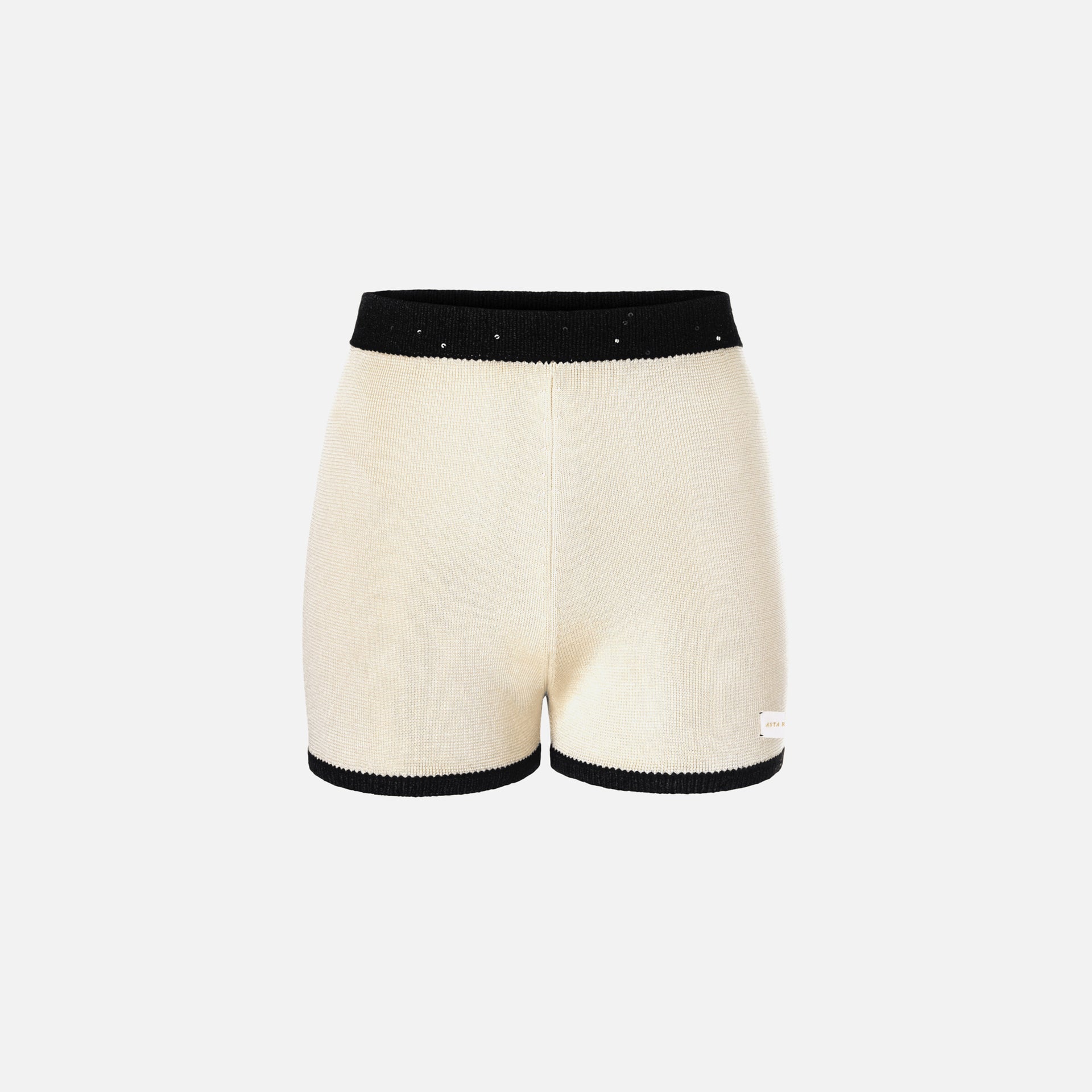 Asta Resort Naomi Contrast Shorts - Champagne