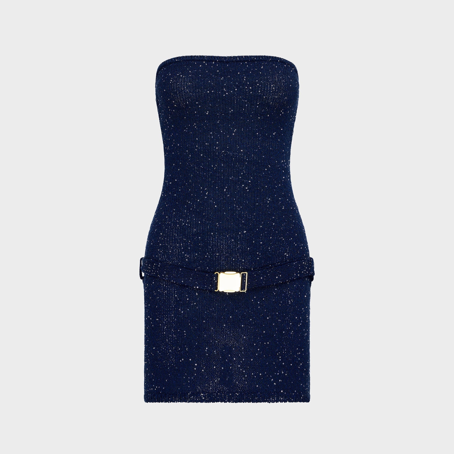 Asta Resort Gisele Mini Dress - Navy Sequin