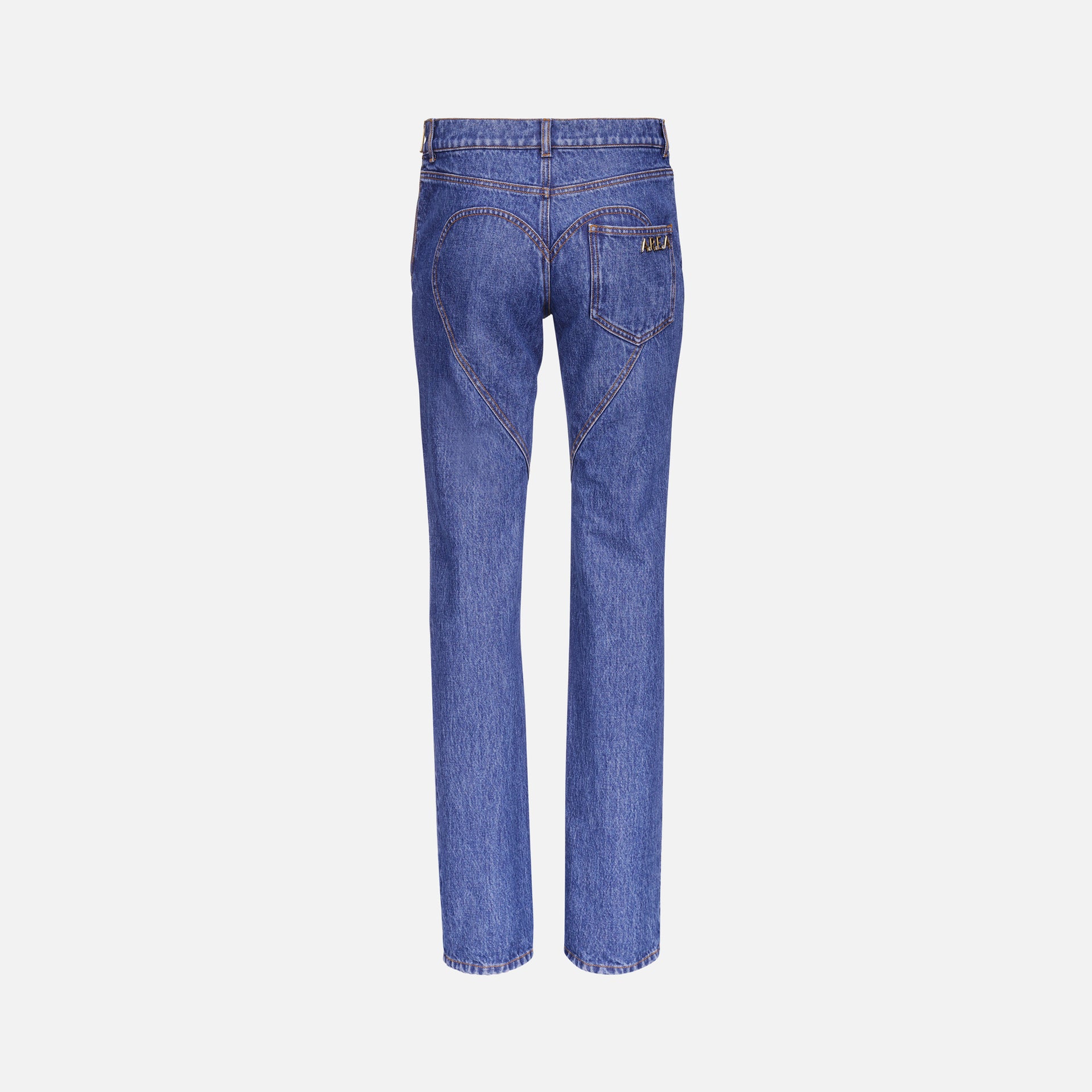 Area Jumbo Crystal Jean - Medium Wash