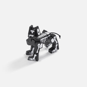 Areaware Cubebot Micro Milo Skeleton - Black / White