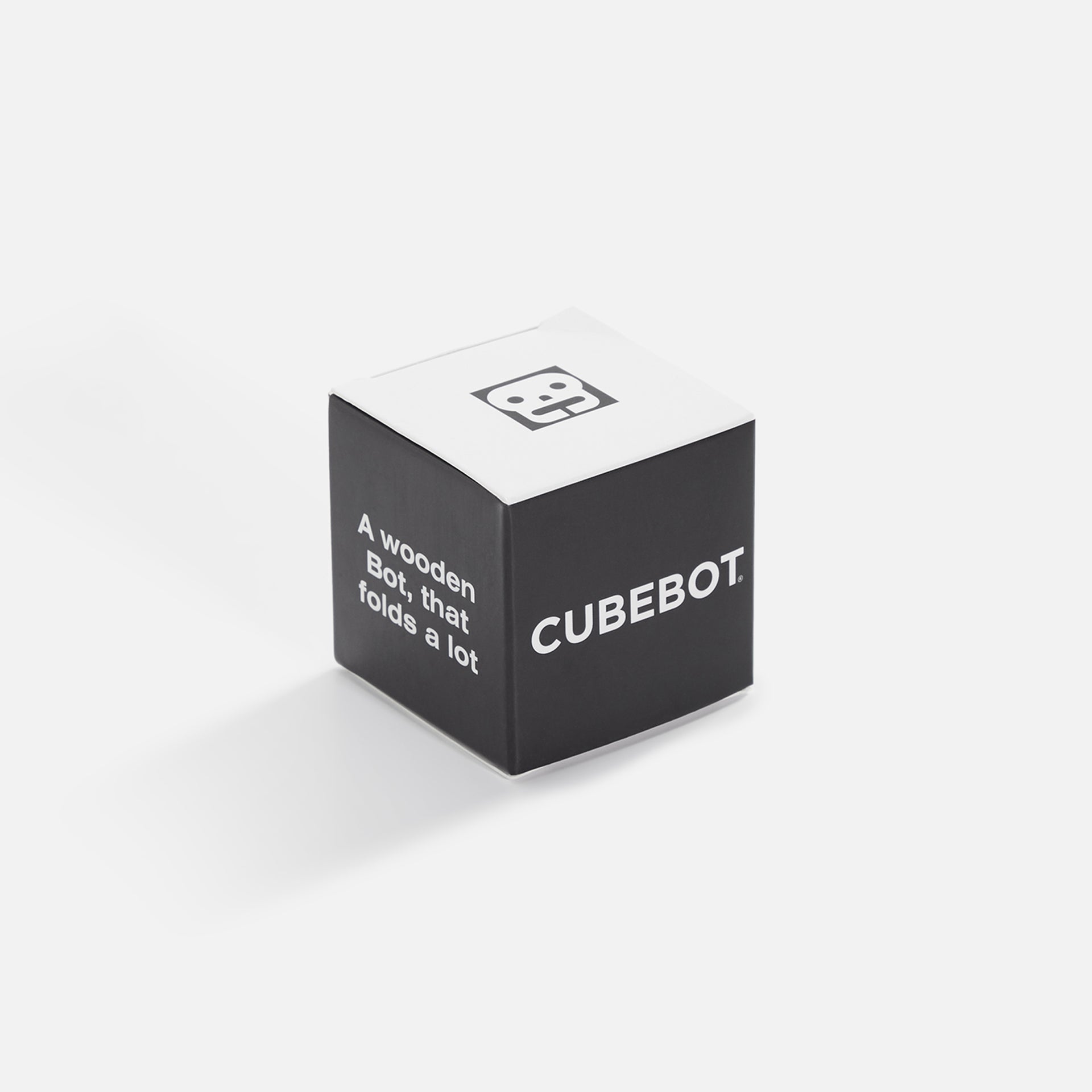 Areaware Cubebot Micro Skeleton - Black / White