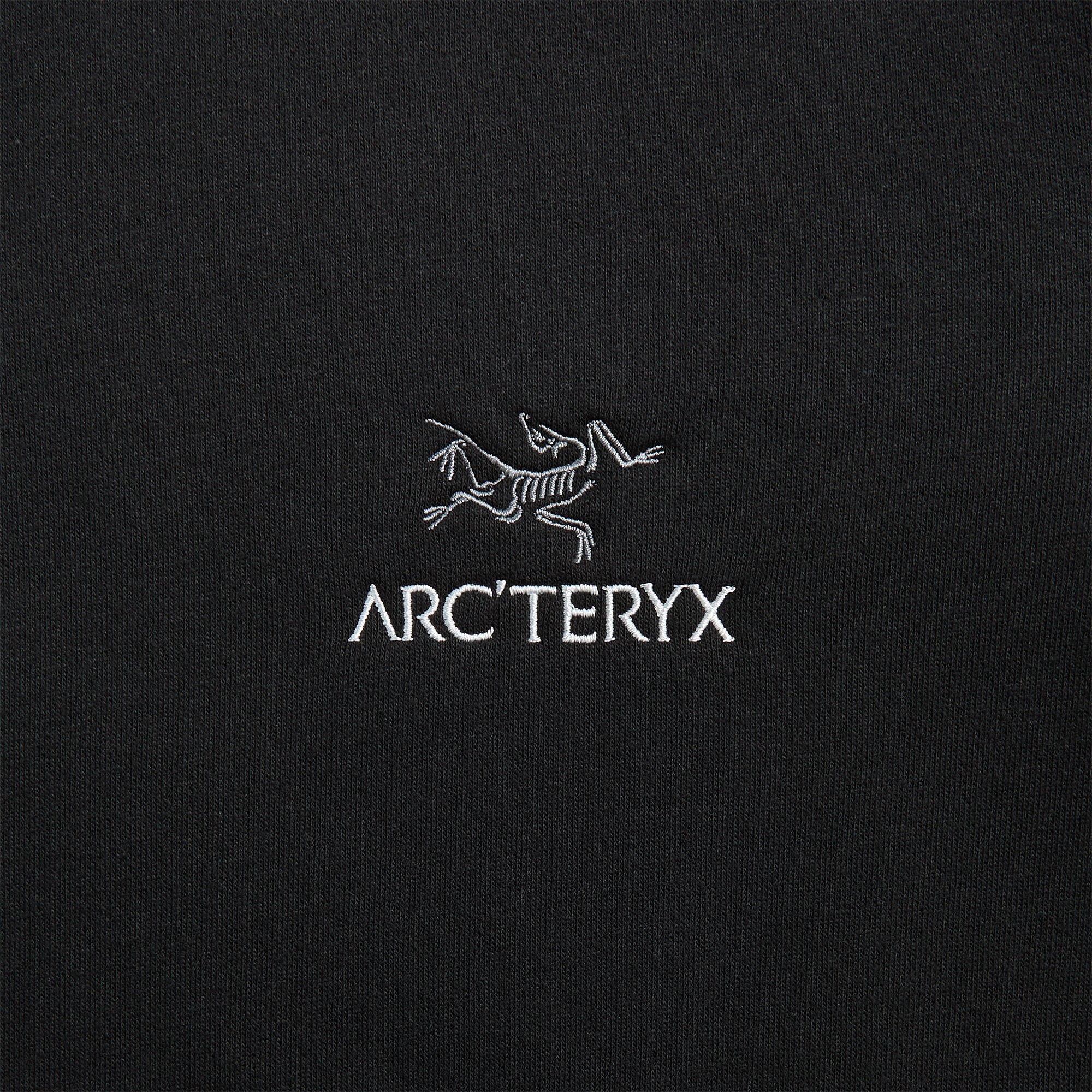 Arc'teryx Emblem Fleece Crew - Black – Kith