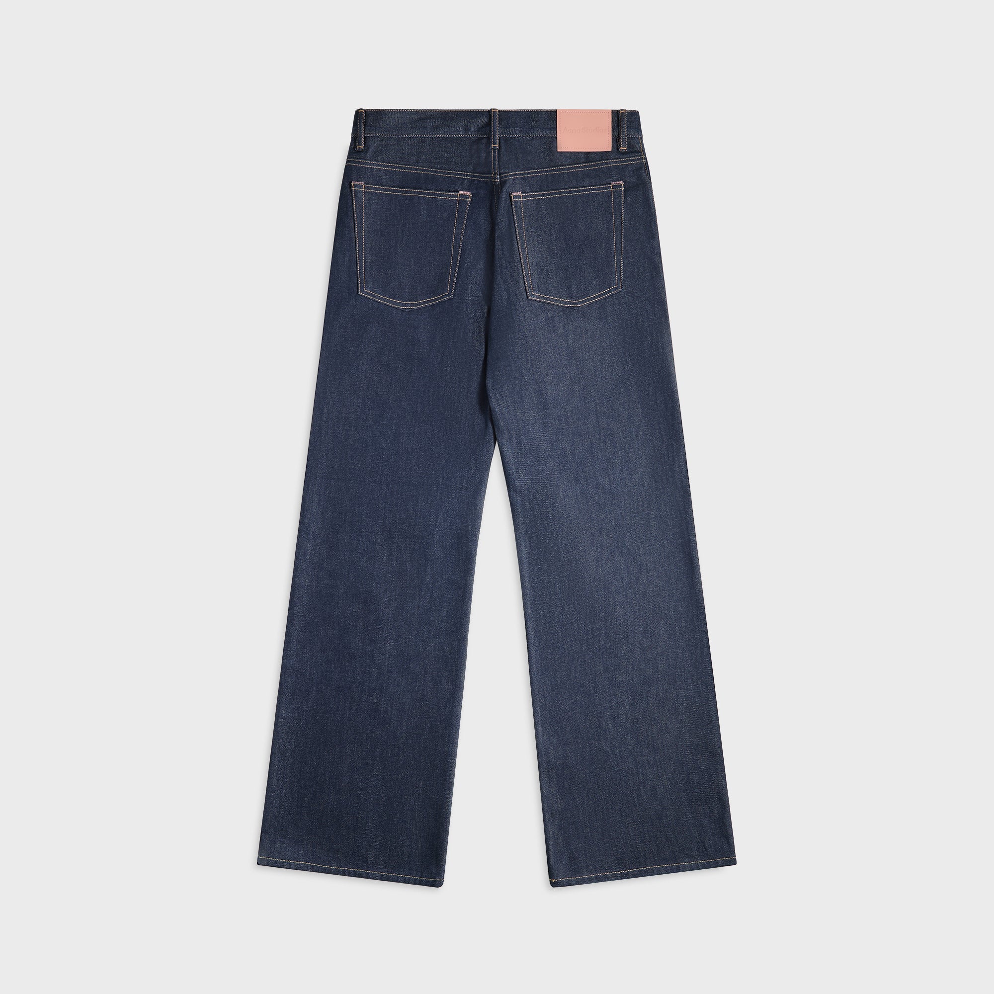 Acne Studios 5-Pocket Denim - Mid Blue – Kith